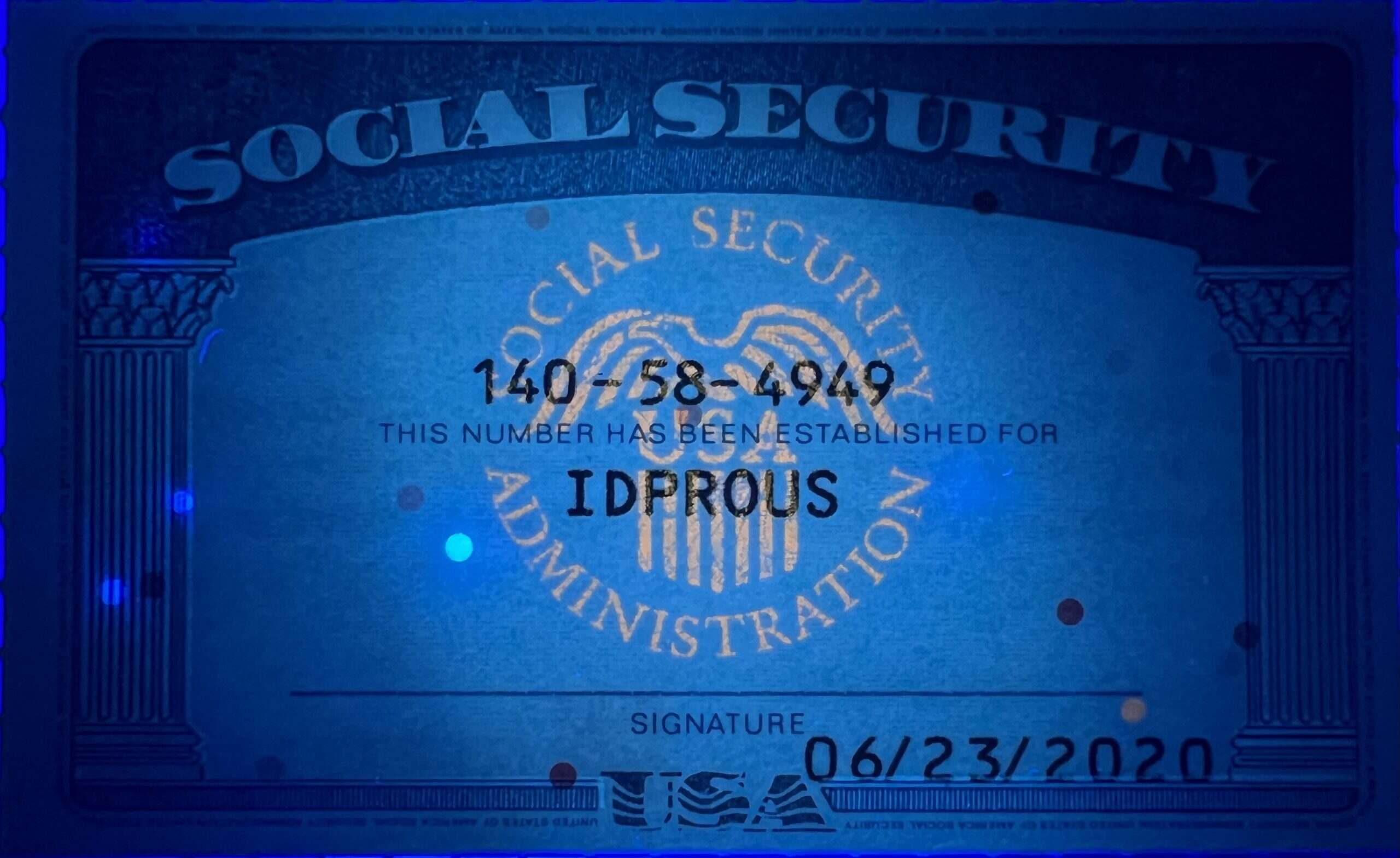 SSN Card