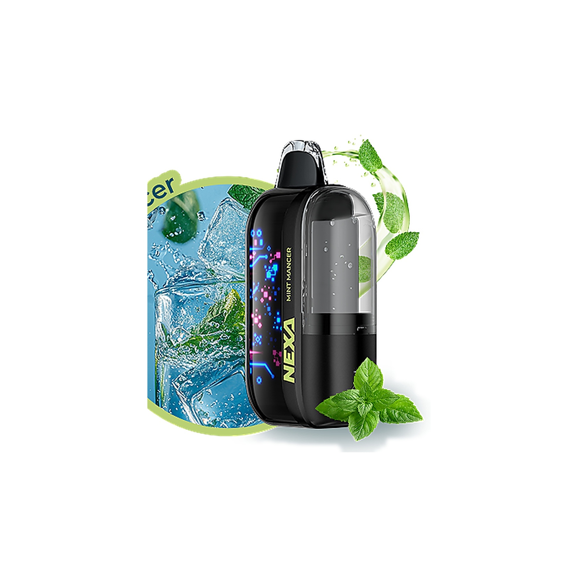 NEXA Ultra InvisaCloud Edition 50K Disposable Vape - Mint Mancer