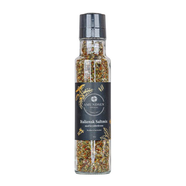 Krydderkvern m/italiensk saltmix 160 g