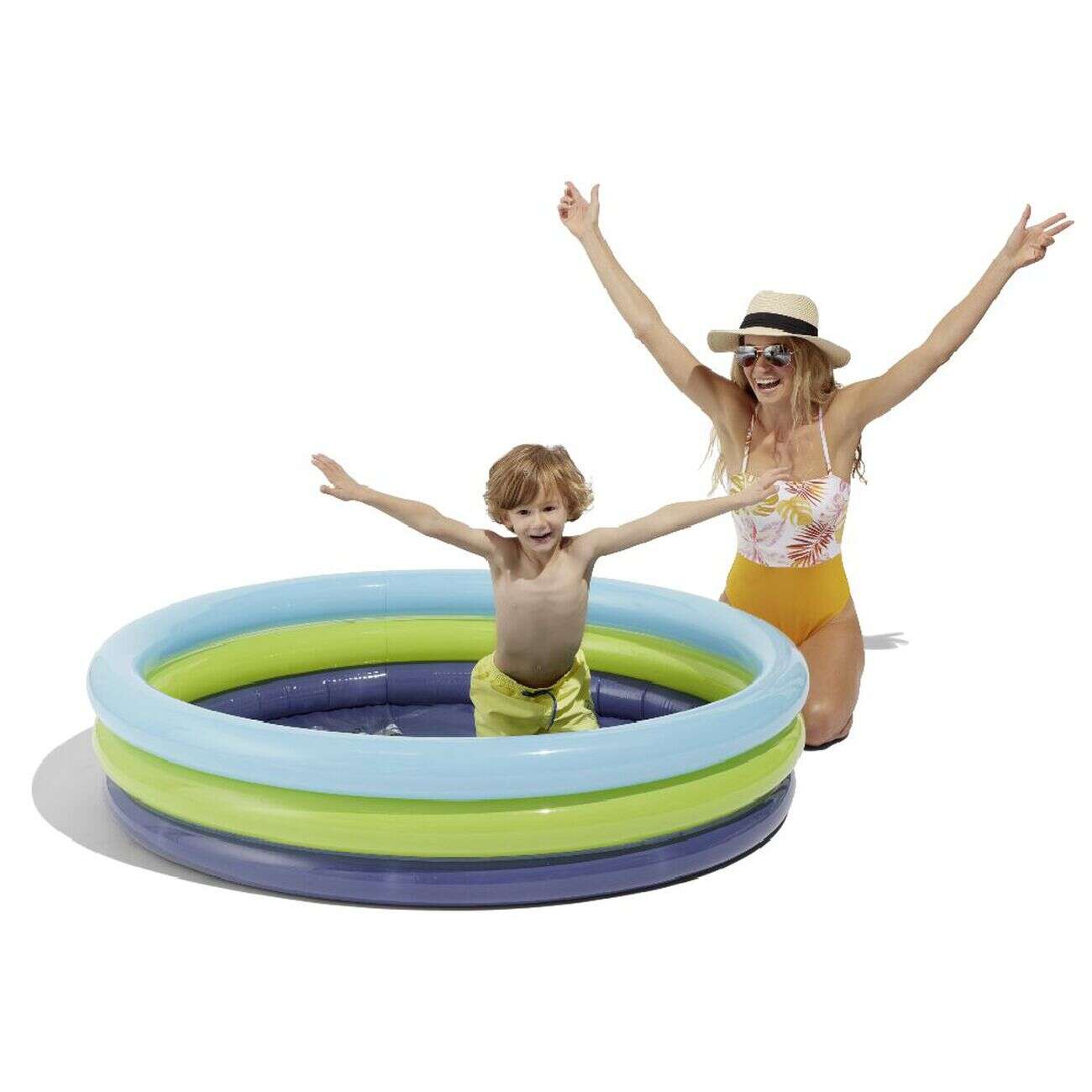 Piscinette gonflable enfant Ø148xH36cm