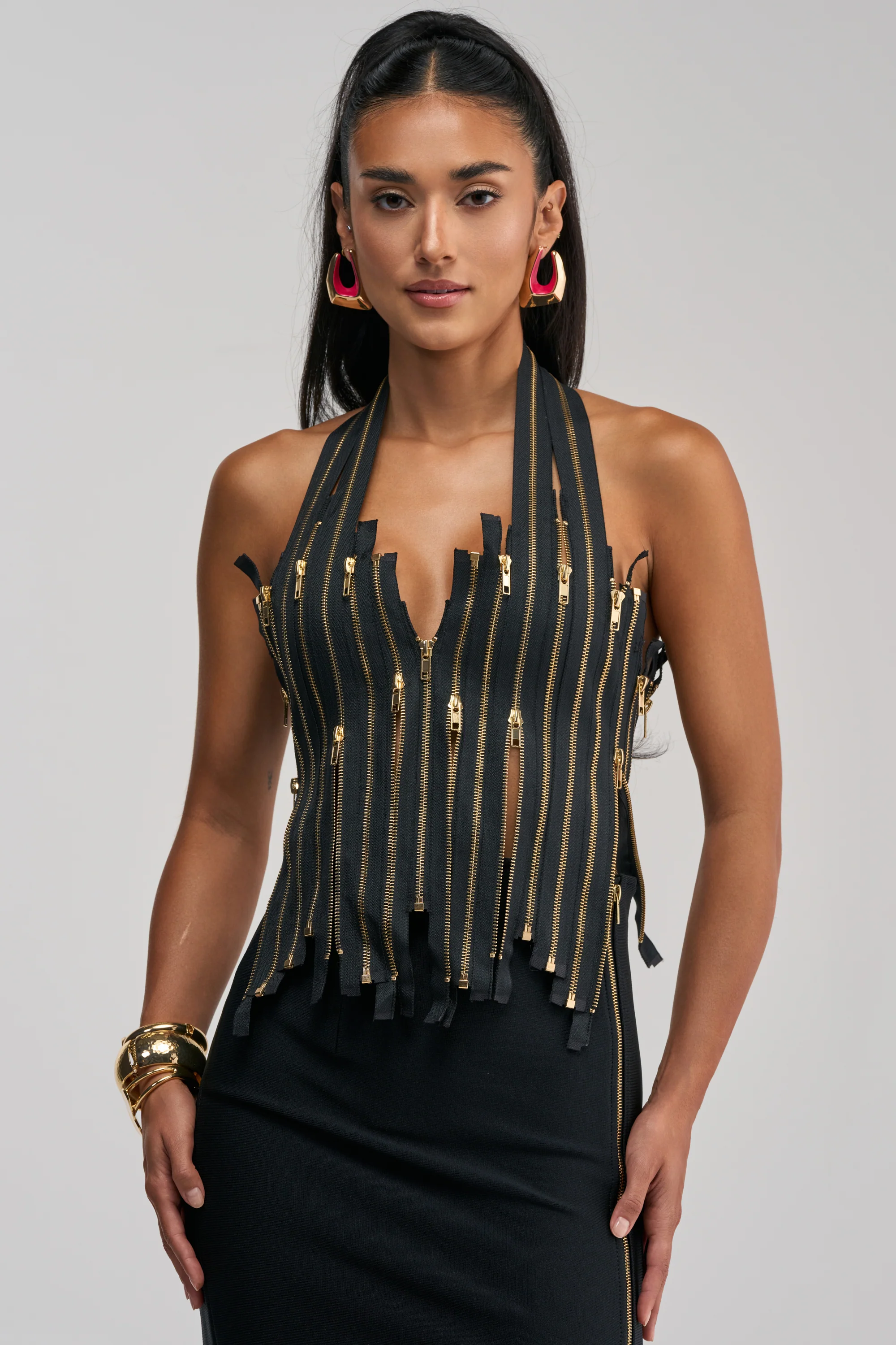 YOU REALLY THOUGHT ZIP UP CORSET - Akira Store
