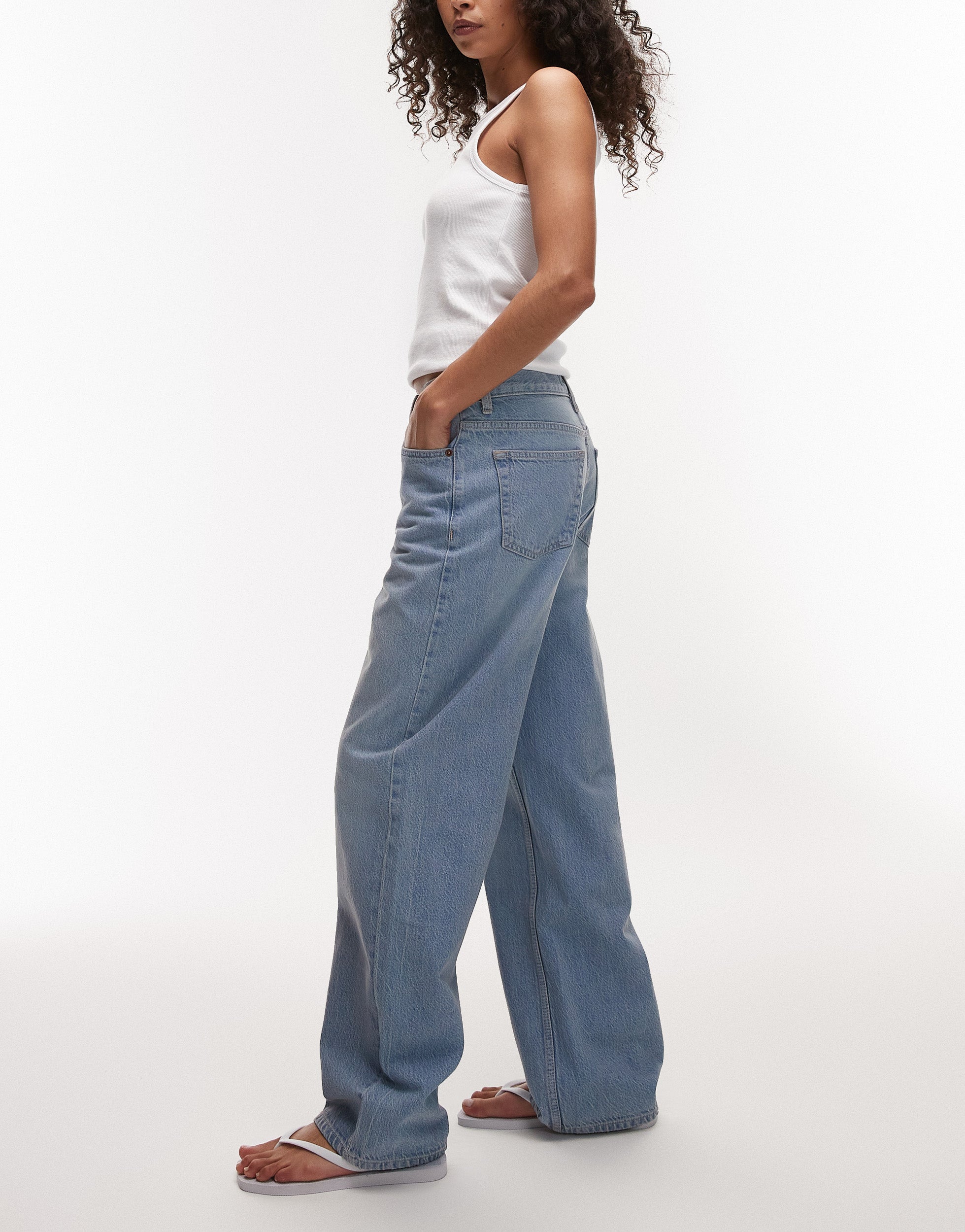 VERO MODA® TOPSHOP Mid rise Loose Fit Jeans