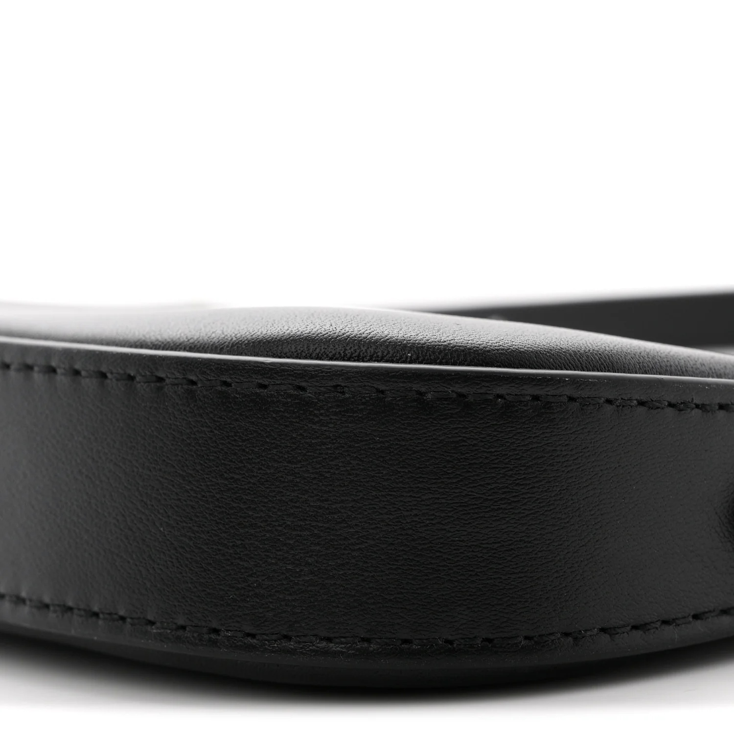 Calfskin LV Bloom Pochette  Black