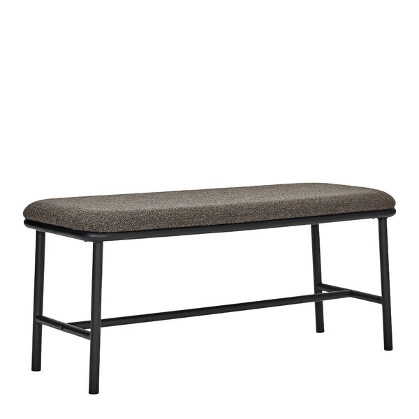 Toda benk 100x39x44 cm brun