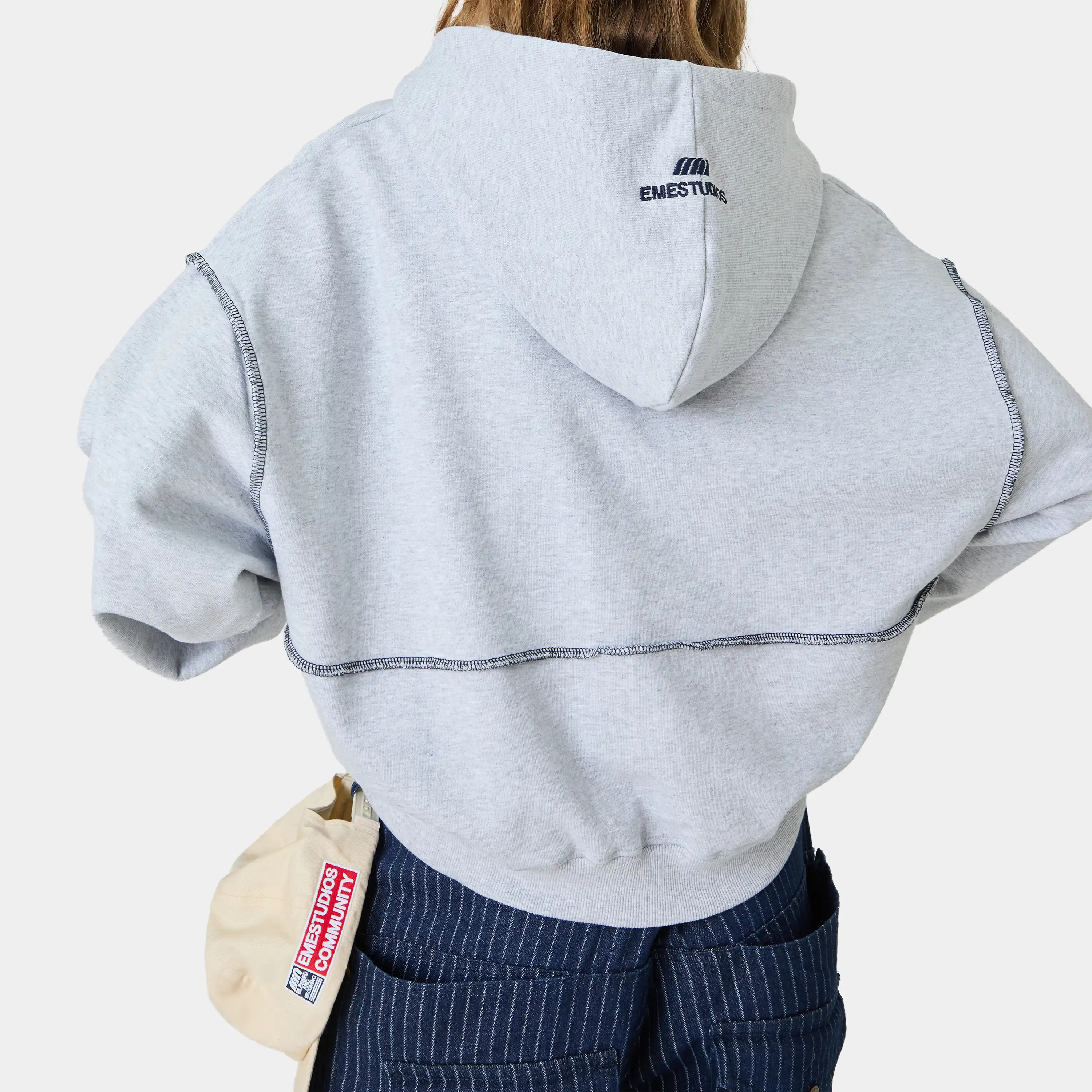 Capri Heather Grey Full Zip