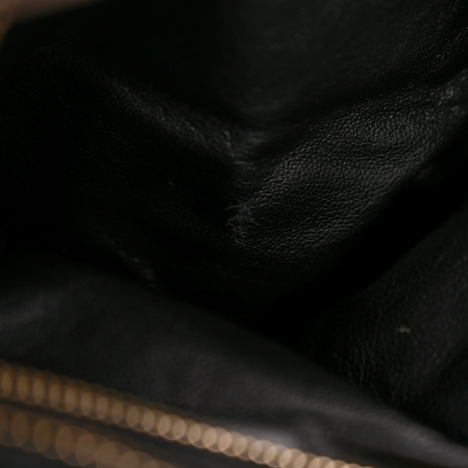 Snakeskin Large Luggage Black