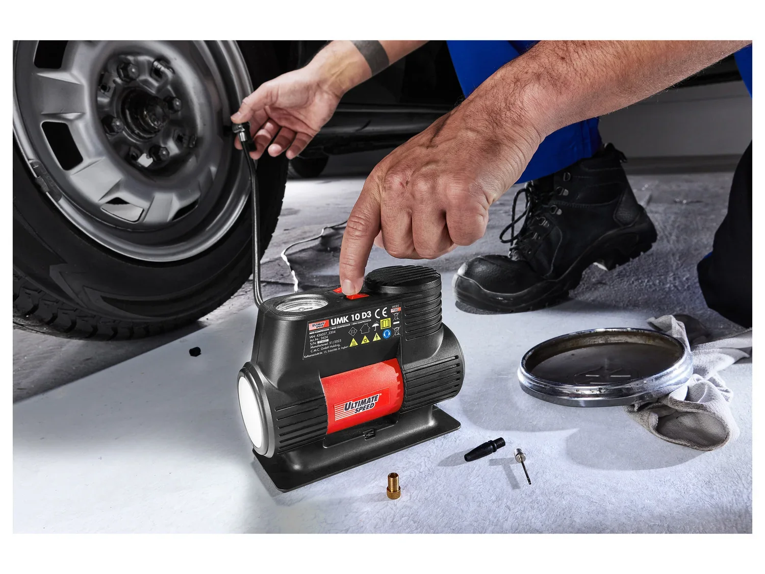 ULTIMATE SPEED Mini-compresseur UMK 10 D3
