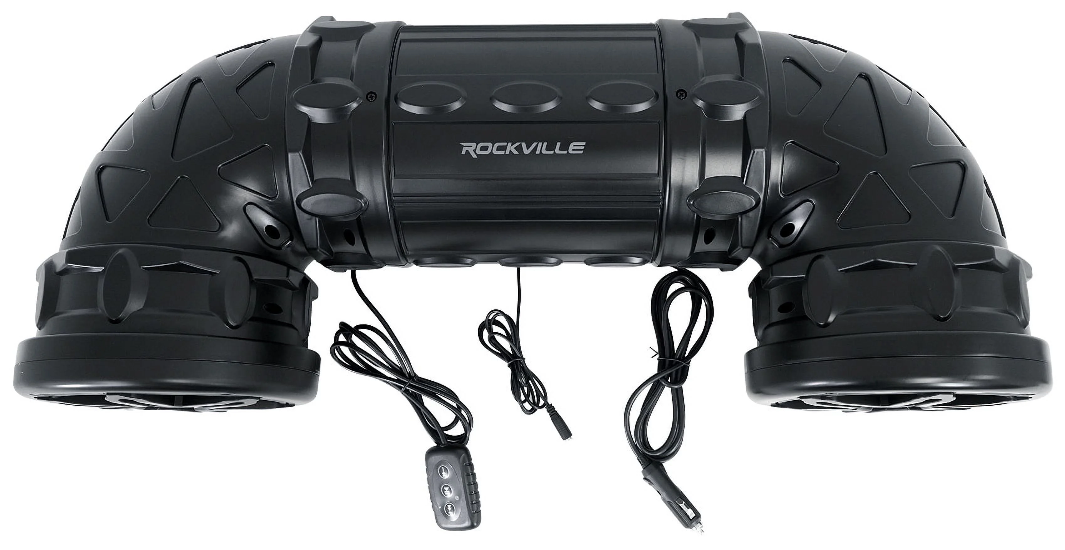 RATV80L V2 Bluetooth Dual 8" Powered 600w ATV/UTV/Marine Speaker w/LED - Image 3
