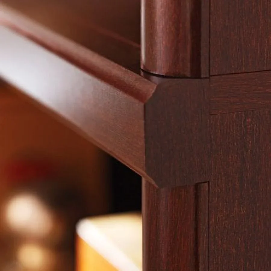Better Homes & Gardens 71 Ashwood Road 5 Shelf Bookcase, Black Finish