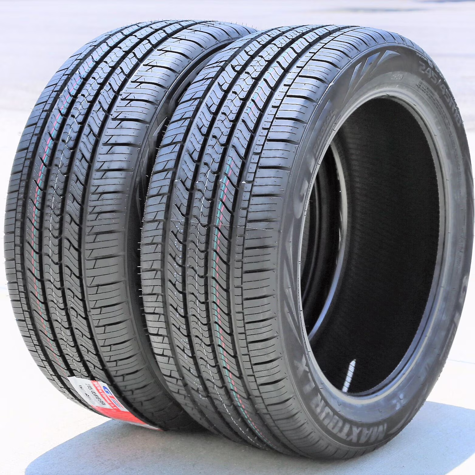 Pair of 2 (TWO) GT Radial Maxtour LX 245/45R18 96V A/S All-Season Tires