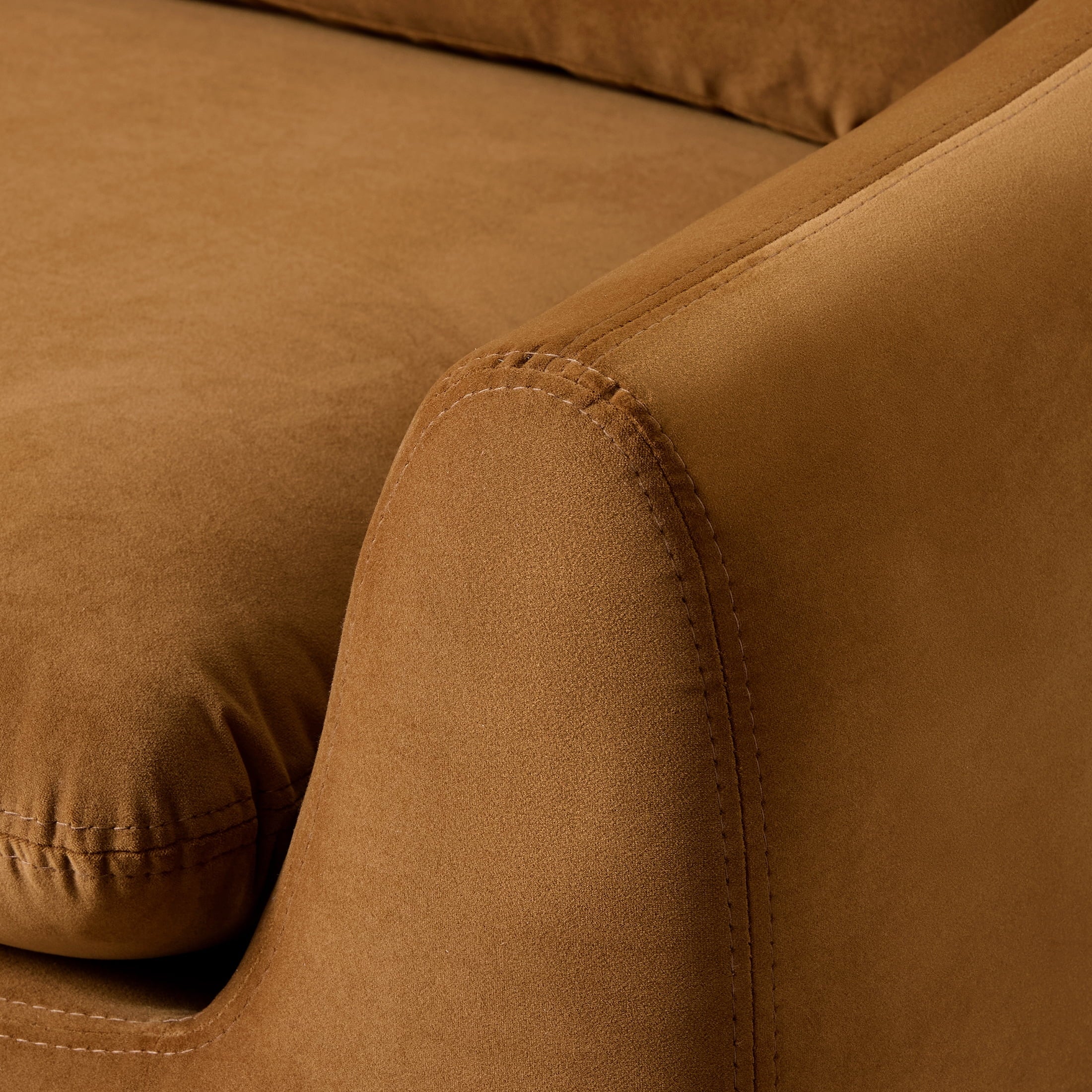 Better Homes & Gardens 83.86 Emerson Sofa, Truffle Brown