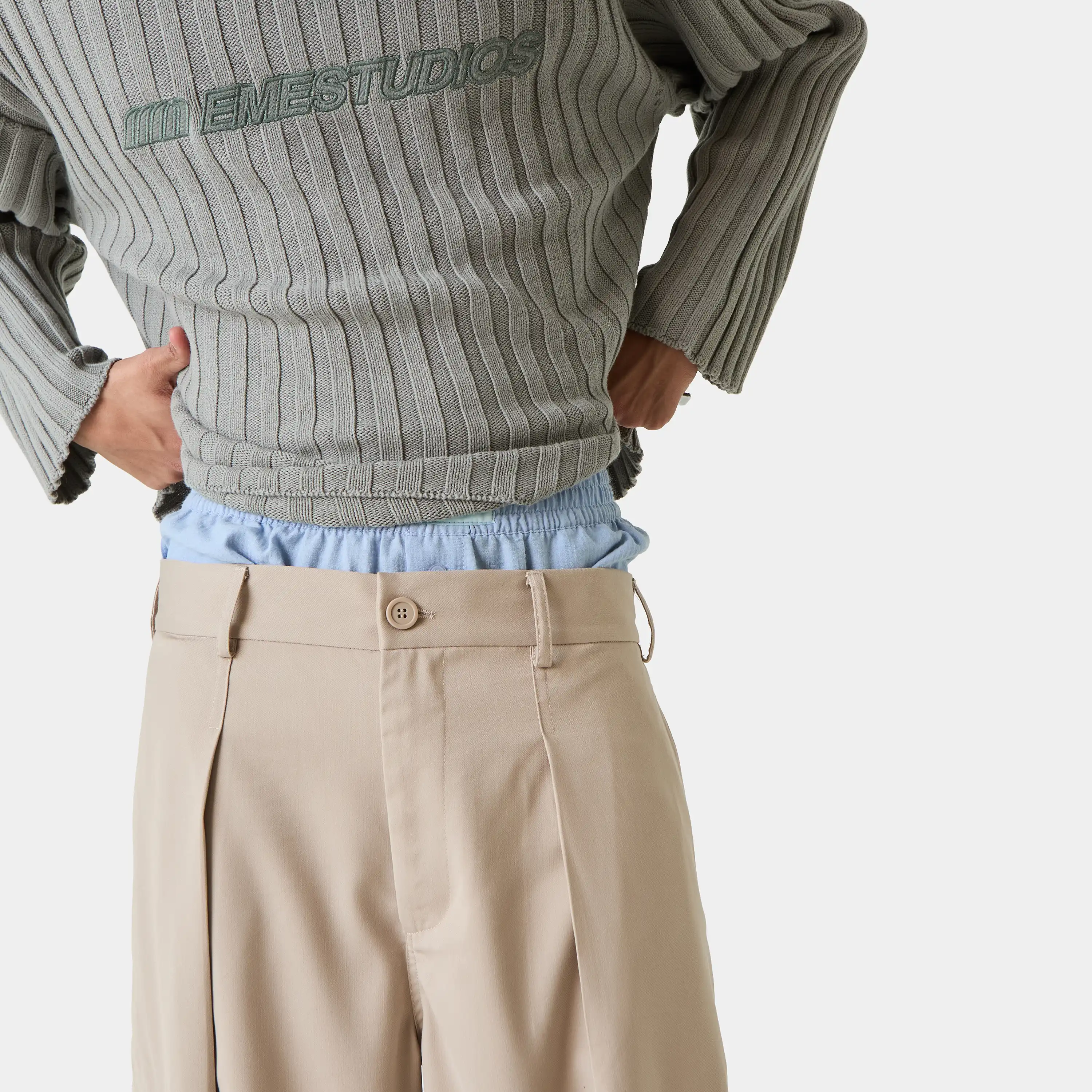 Borca Stone Tailored Pants
