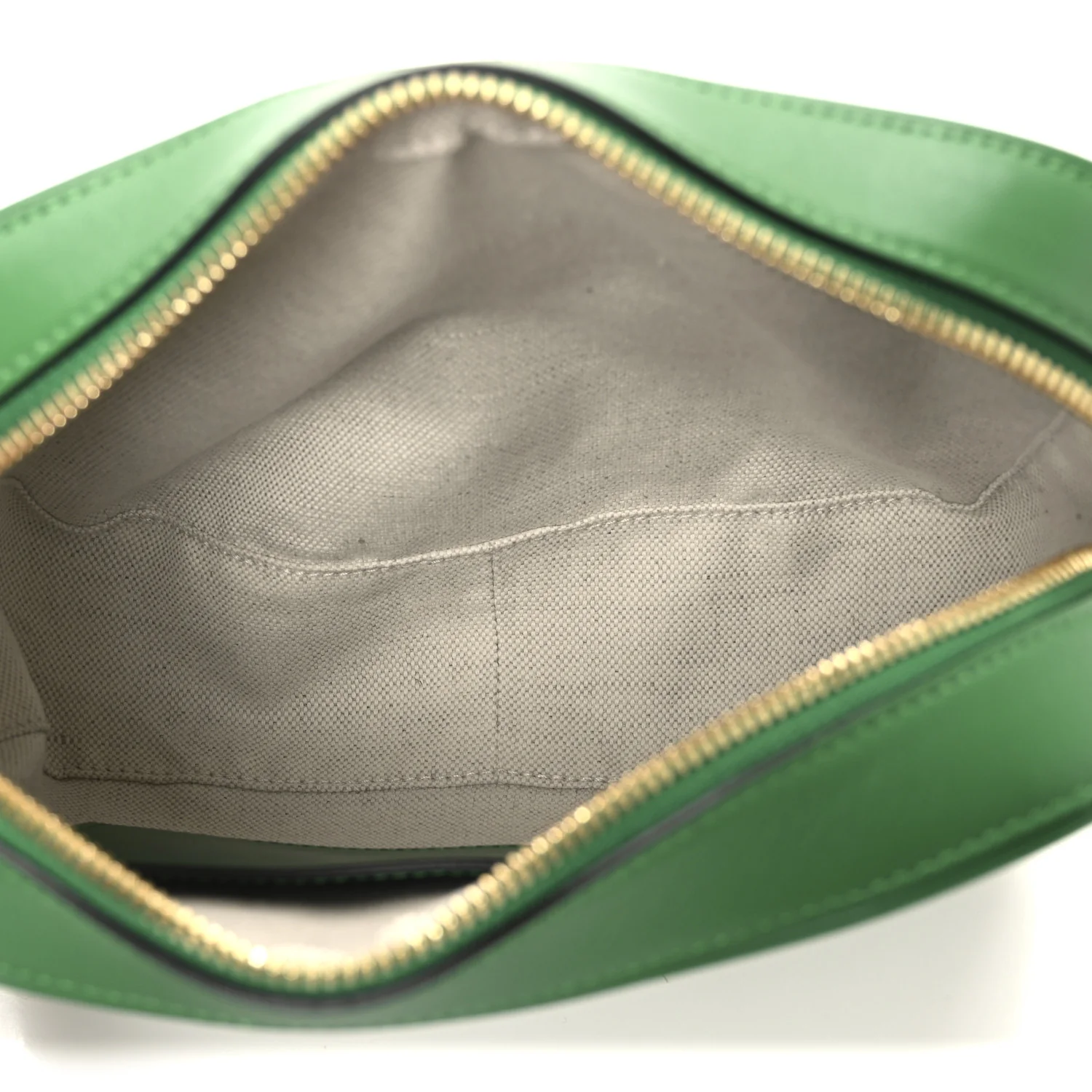 Calfskin GG Matelasse Shoulder Bag Spring Green Natural