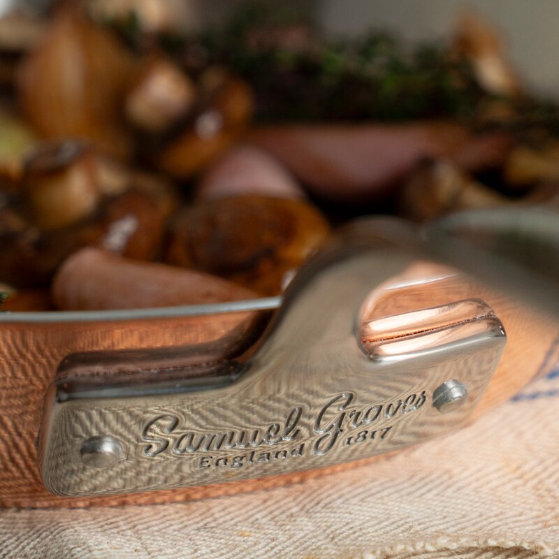 Copper Induction stekepanne 20 cm