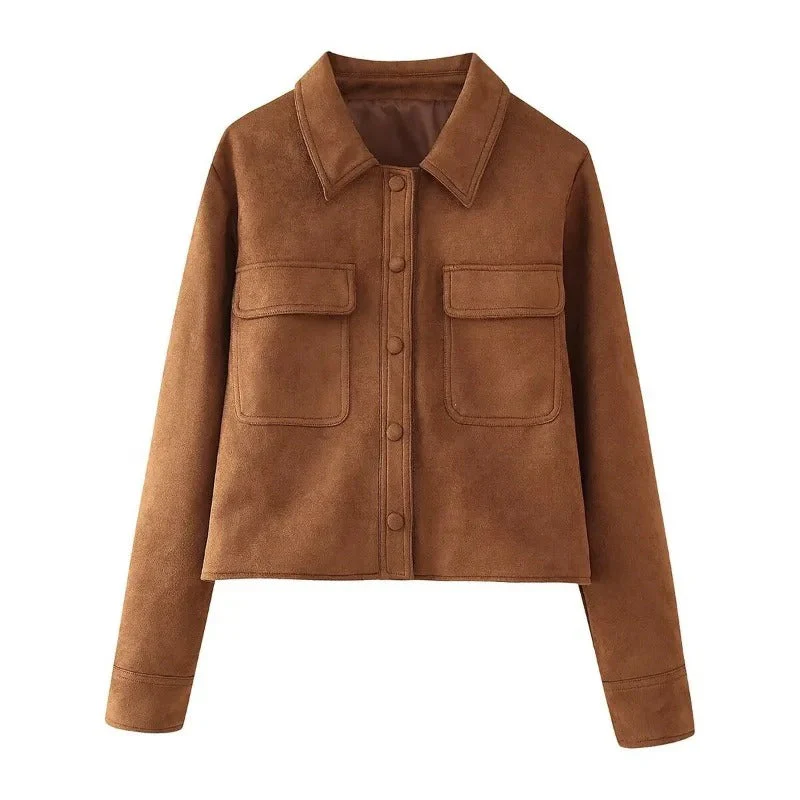 Léa Blanchet | La Veste en Daim Luxe