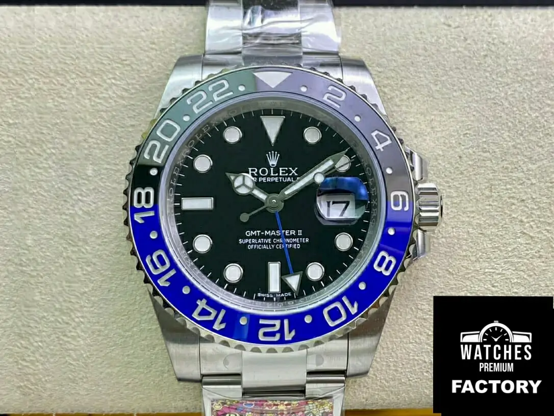 Rolex GMT Master II 116710BLNR-78200 Clean Factory Stainless Steel Strap
