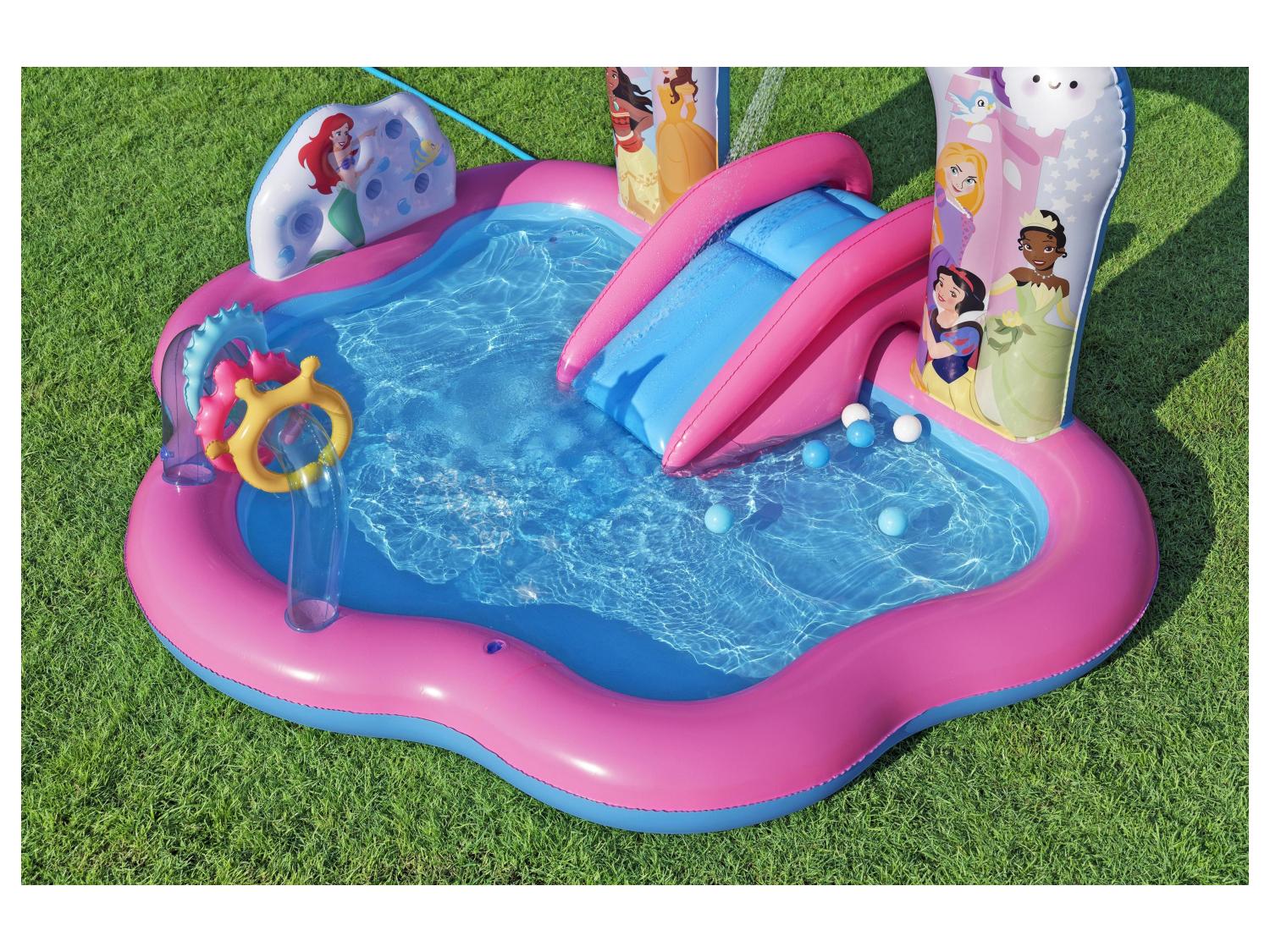 Bestway Aire de jeux gonflable Spider-Man ou Princesses Disney