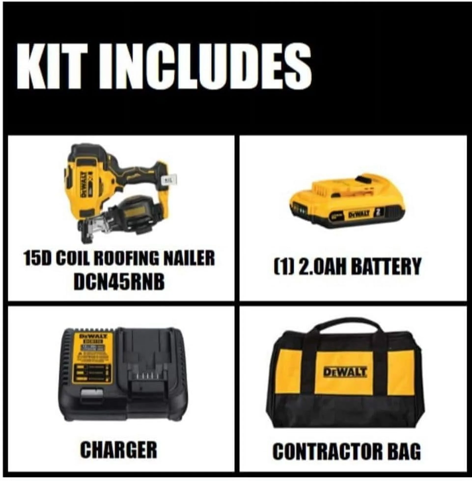 20V Max 15 Cordless Coil Roofing Nailer Kit - Image 8