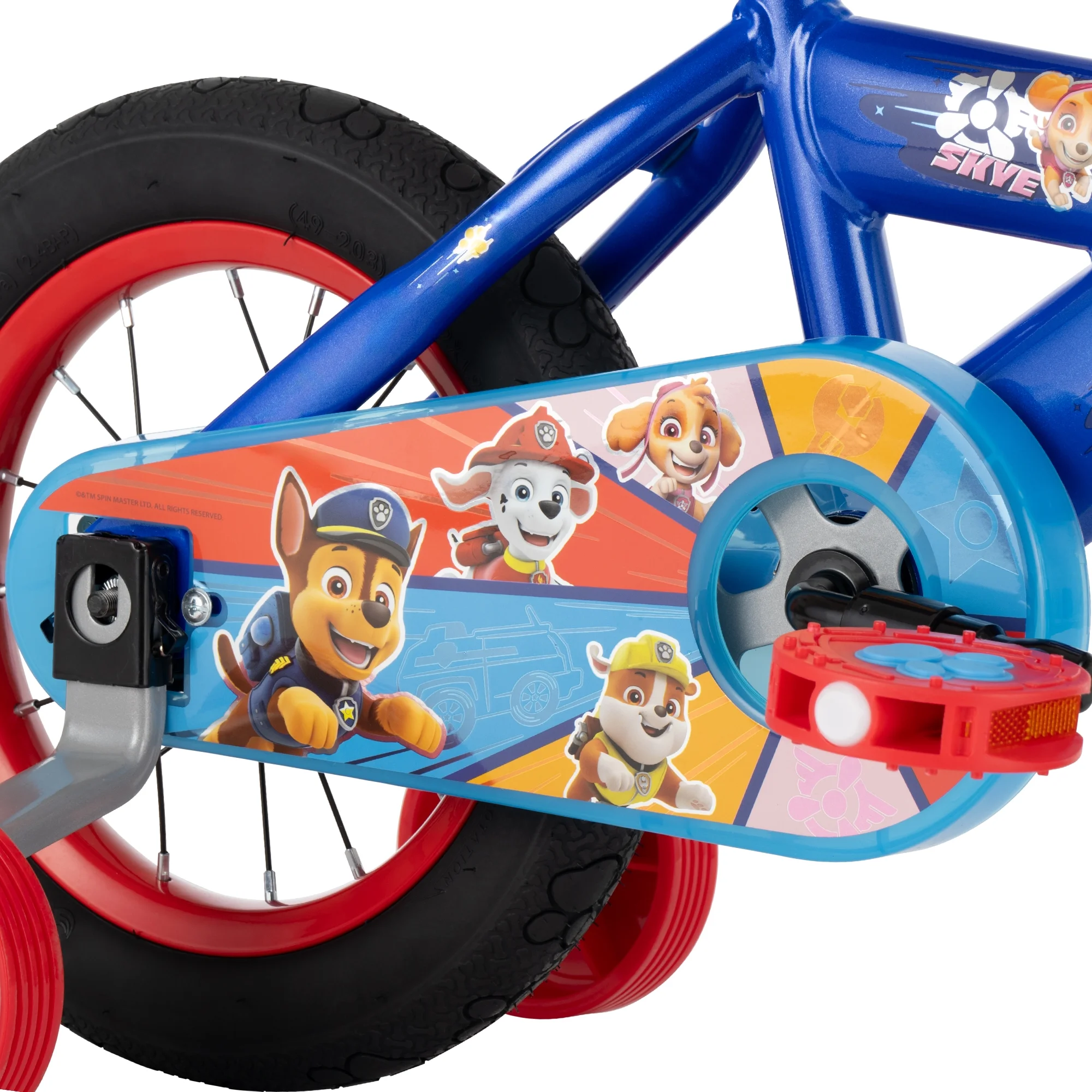 12" Paw Patrol Kids' Bike, Fits Riders 3'1" 3'5", Blue, Child, Boy's - Image 6