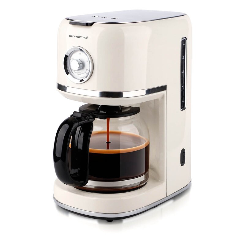 Retro kaffetrakter 1,5L beige