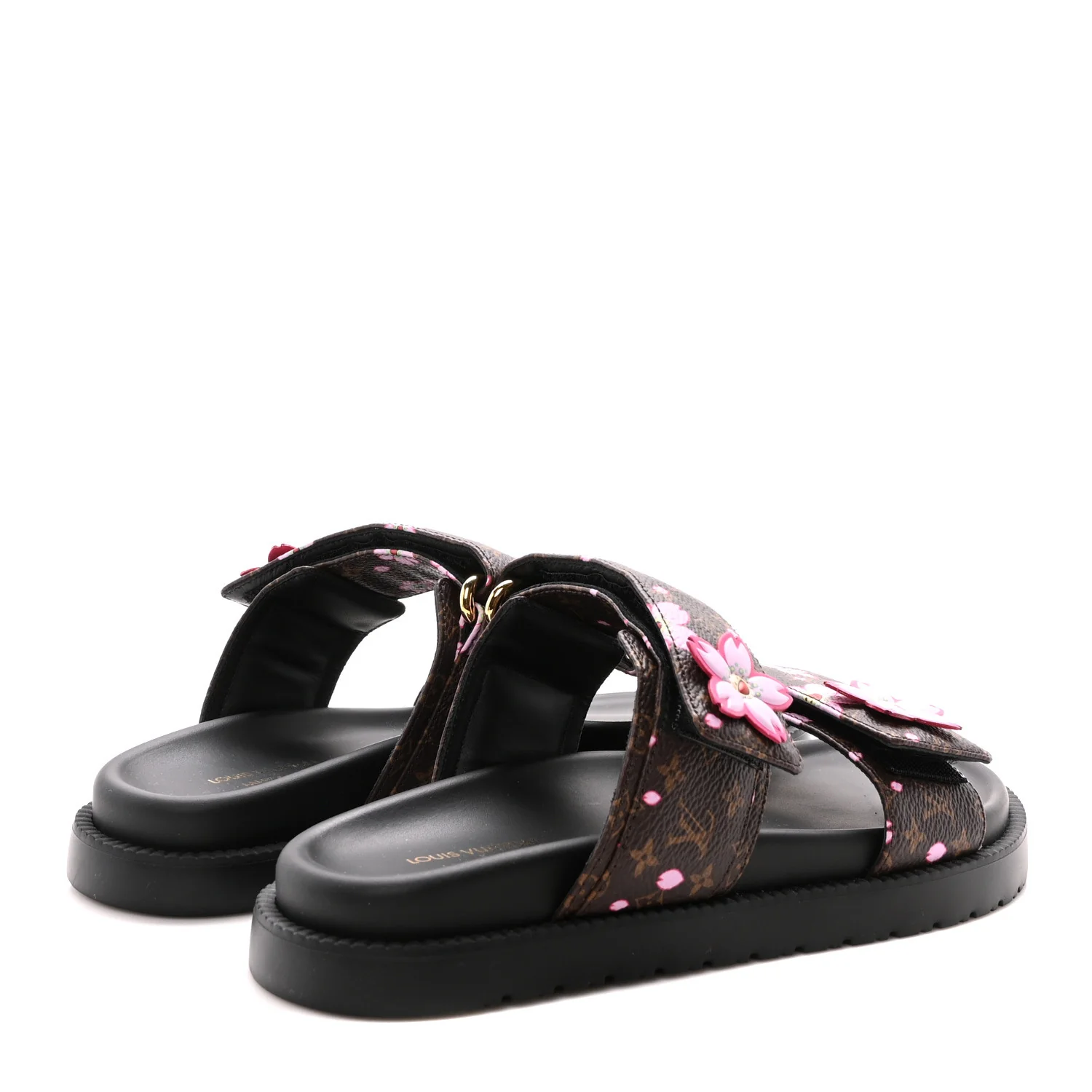 LV X TM Monogram LV Sunset Flat Comfort Mule 35 Sakura Brown