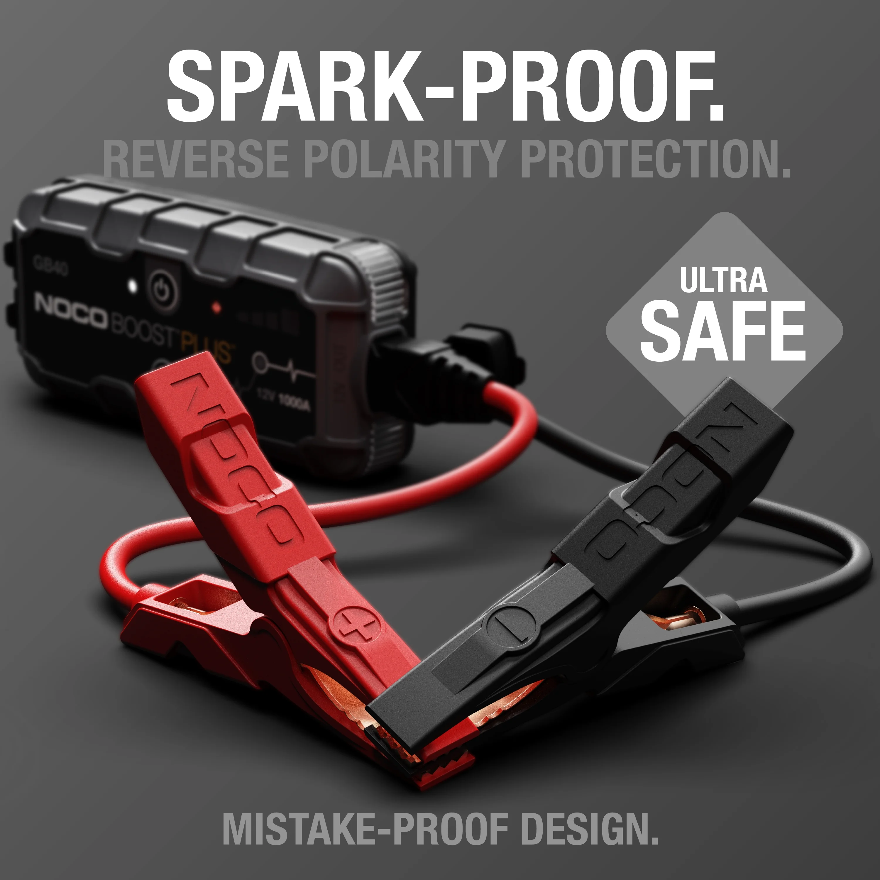 Boost GB40: 1000A 12V UltraSafe Portable Lithium Jump Starter - Image 3