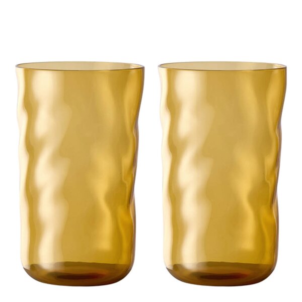 Swirl longdrink glass 48 cl 2 stk Dune