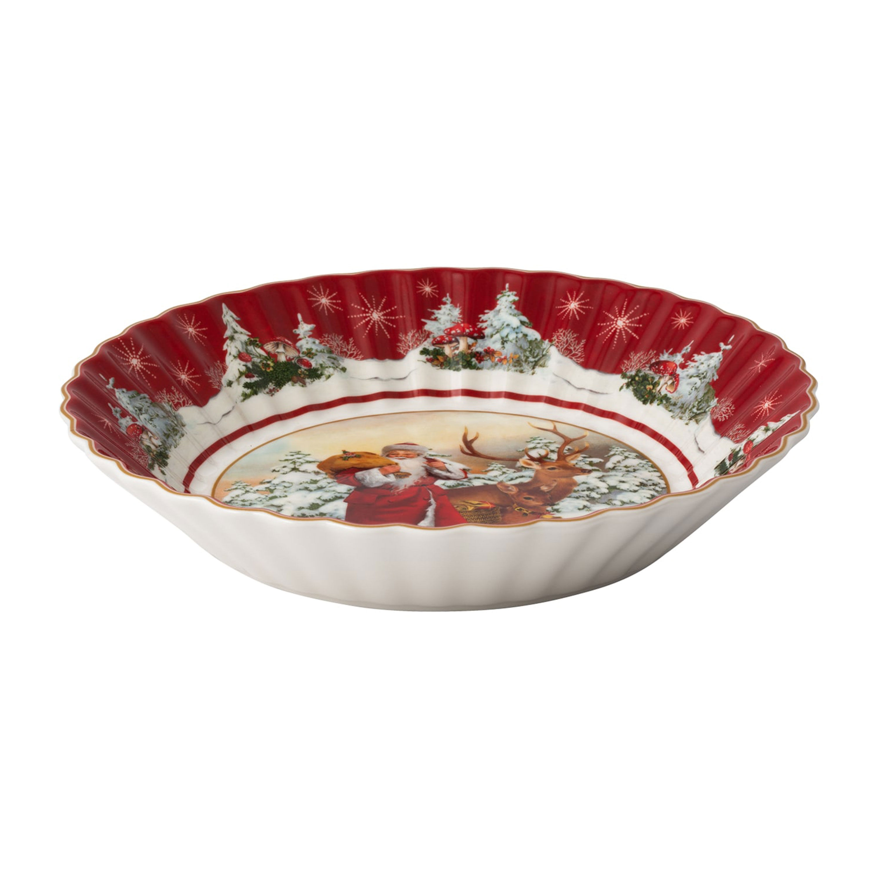 Toy's Fantasy Bowl - Multi-colored, 13.9 oz, Premium Porcelain