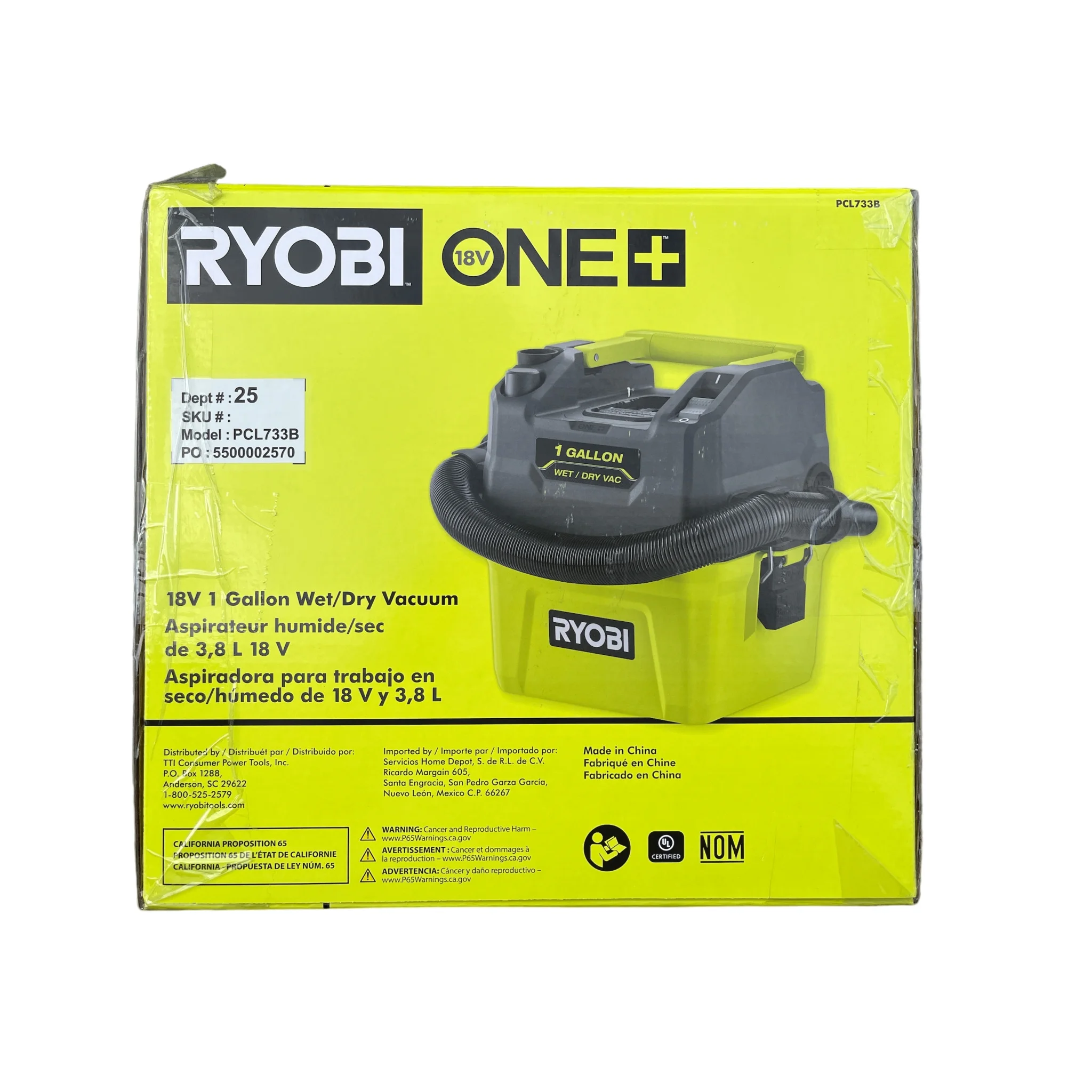 18V ONE+, 1 Gallon, Cordless, Wet/Dry Vacuum Cleaner - Image 3