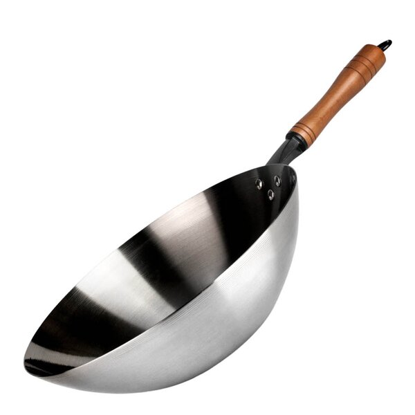 Ibili wok 32 cm karbonstål