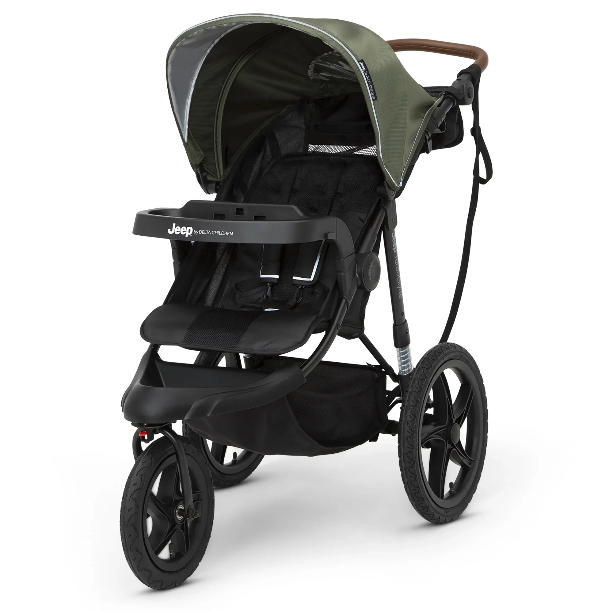 Jeep TurboGlyde Jogging Stroller by Delta Children, Black