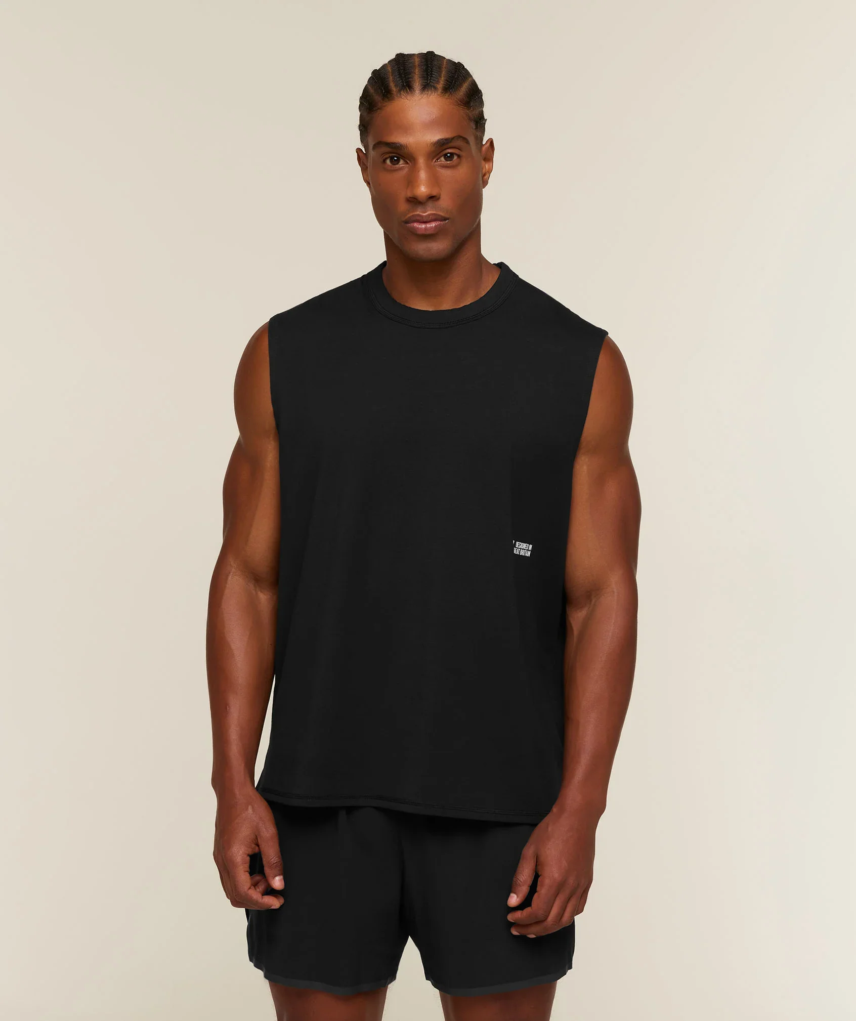 Hybrid Cut Off Tank - Black