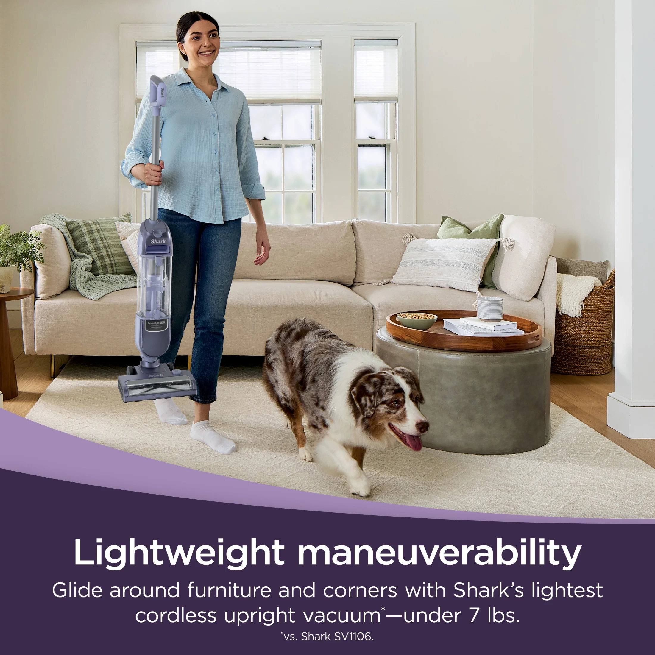 Freestyle Max Cordless Upright Vacuum, Multi-Surface Cleaning, Lightweight with Large Dust Cup and 2-Speed Brushroll, SV2000 - Image 5