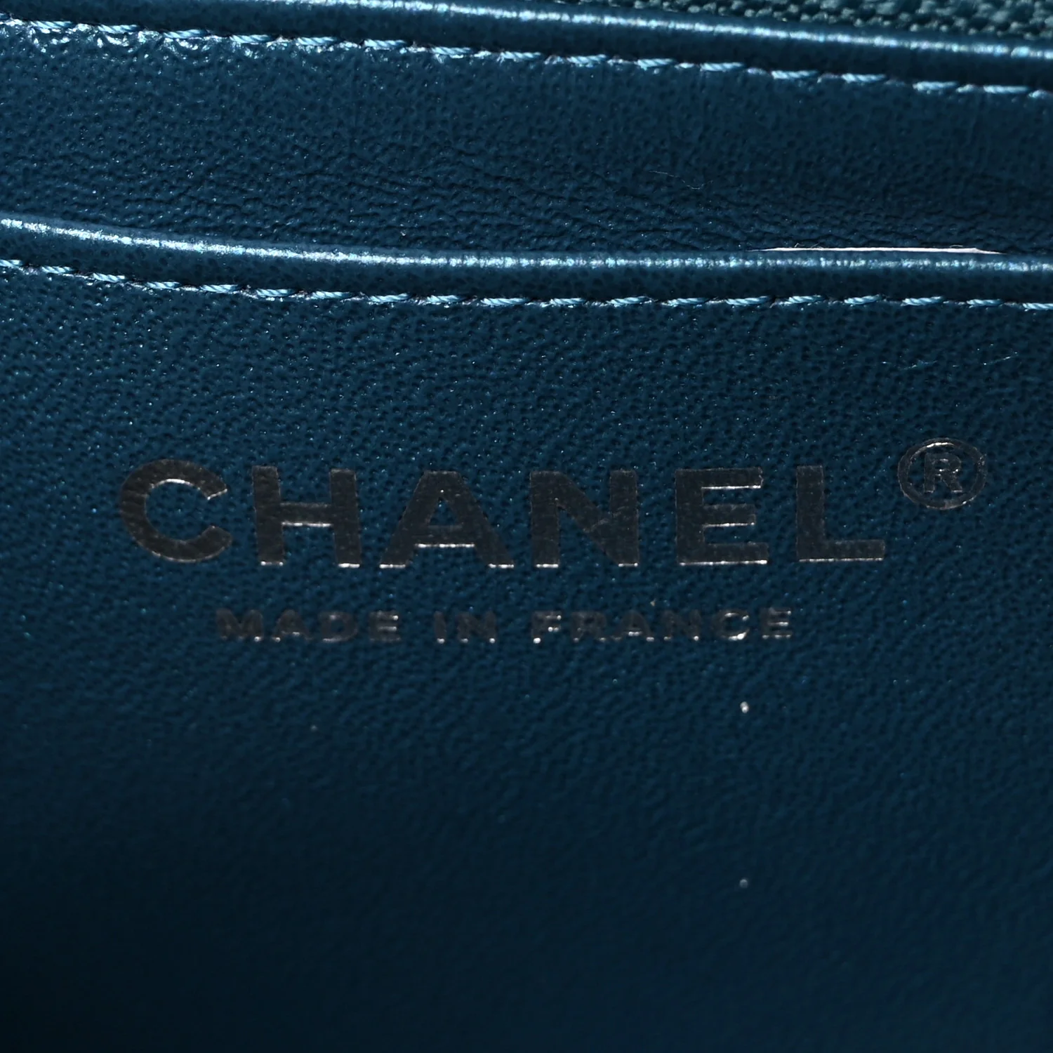 Metallic Sheepskin Quilted 2.55 Reissue Mini Flap Blue