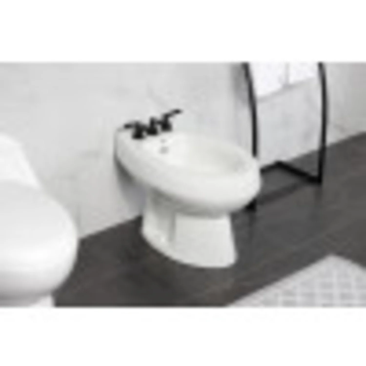 Kingston Brass KB320FL Royale Bidet Faucet, Matte Black