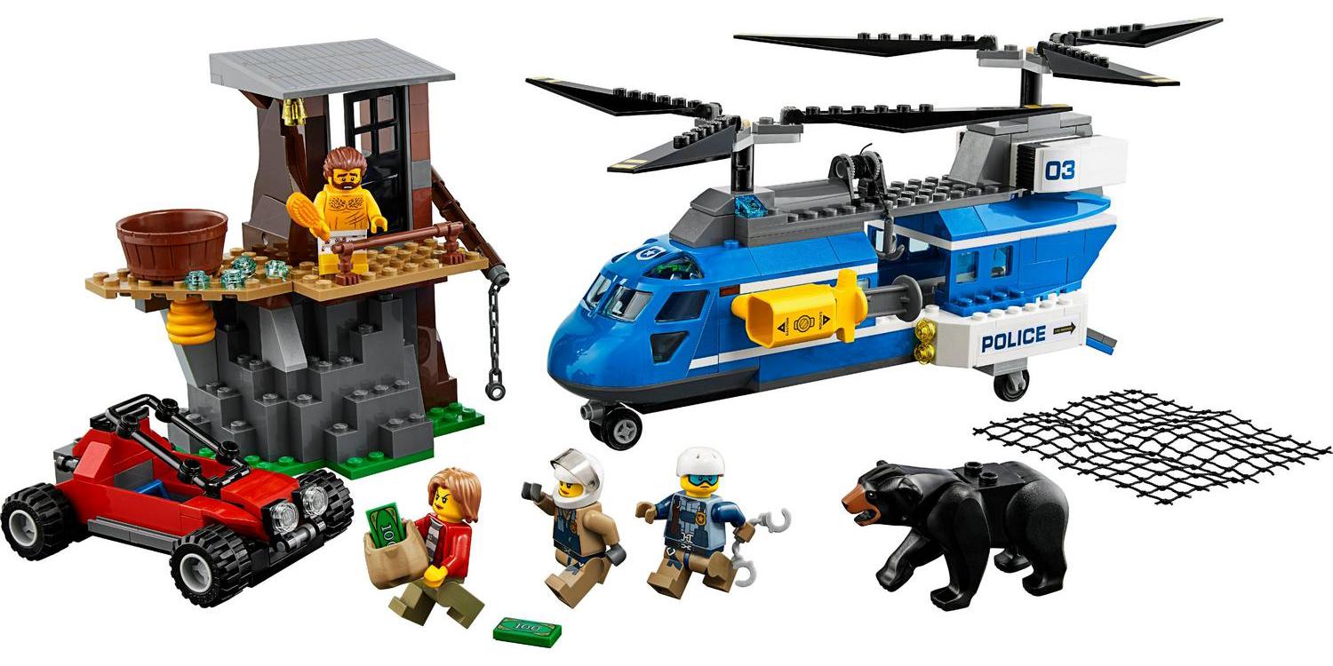 The LEGO Group City Mountain Arrest 60173 Building Set. 303 Pieces