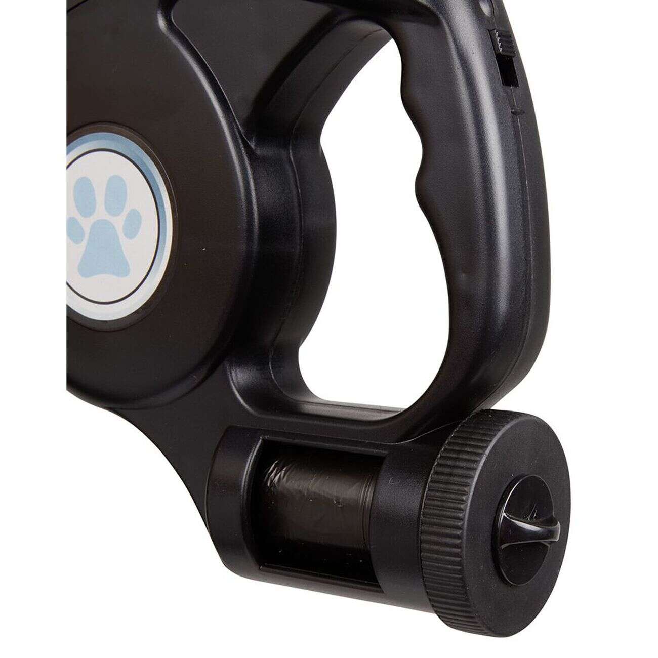 Laisse enrouleur distributeur de sac et lampe LED (2 modèles)