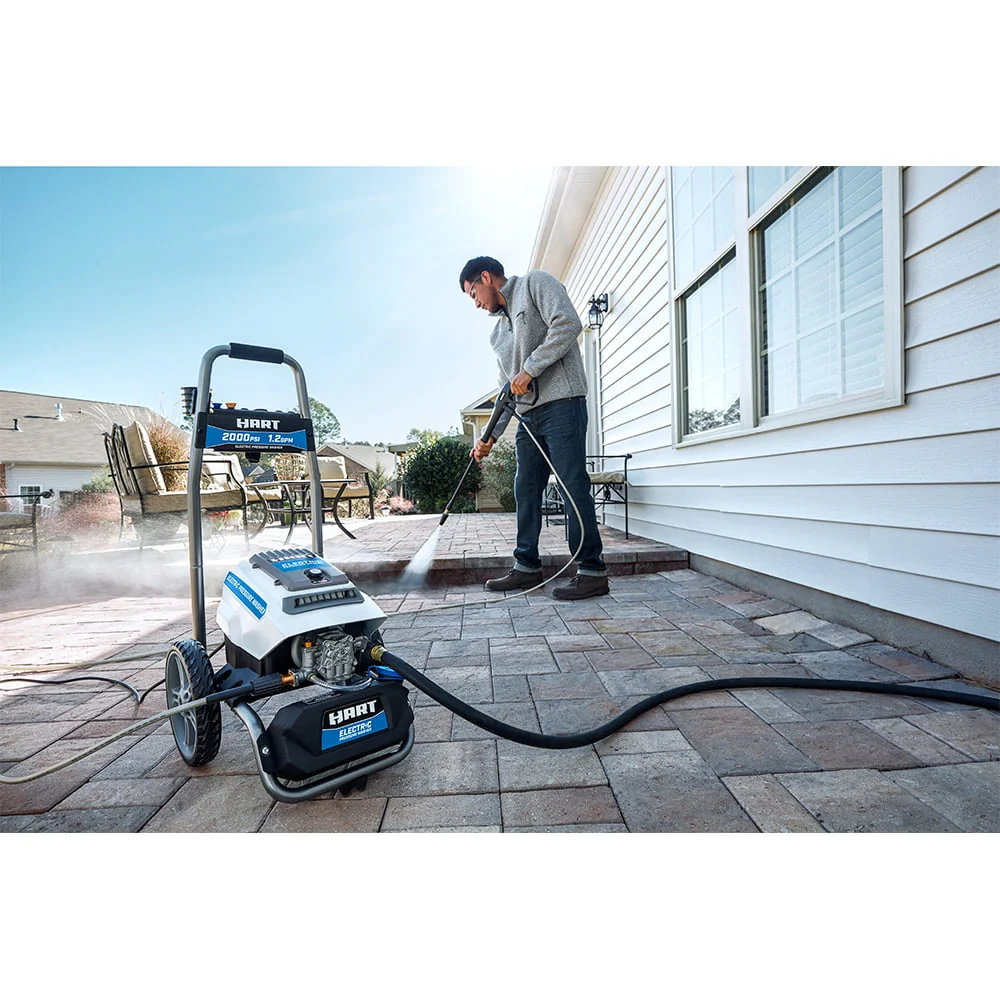 HART 2000PSI 1.2 GPM Electric Pressure Washer
