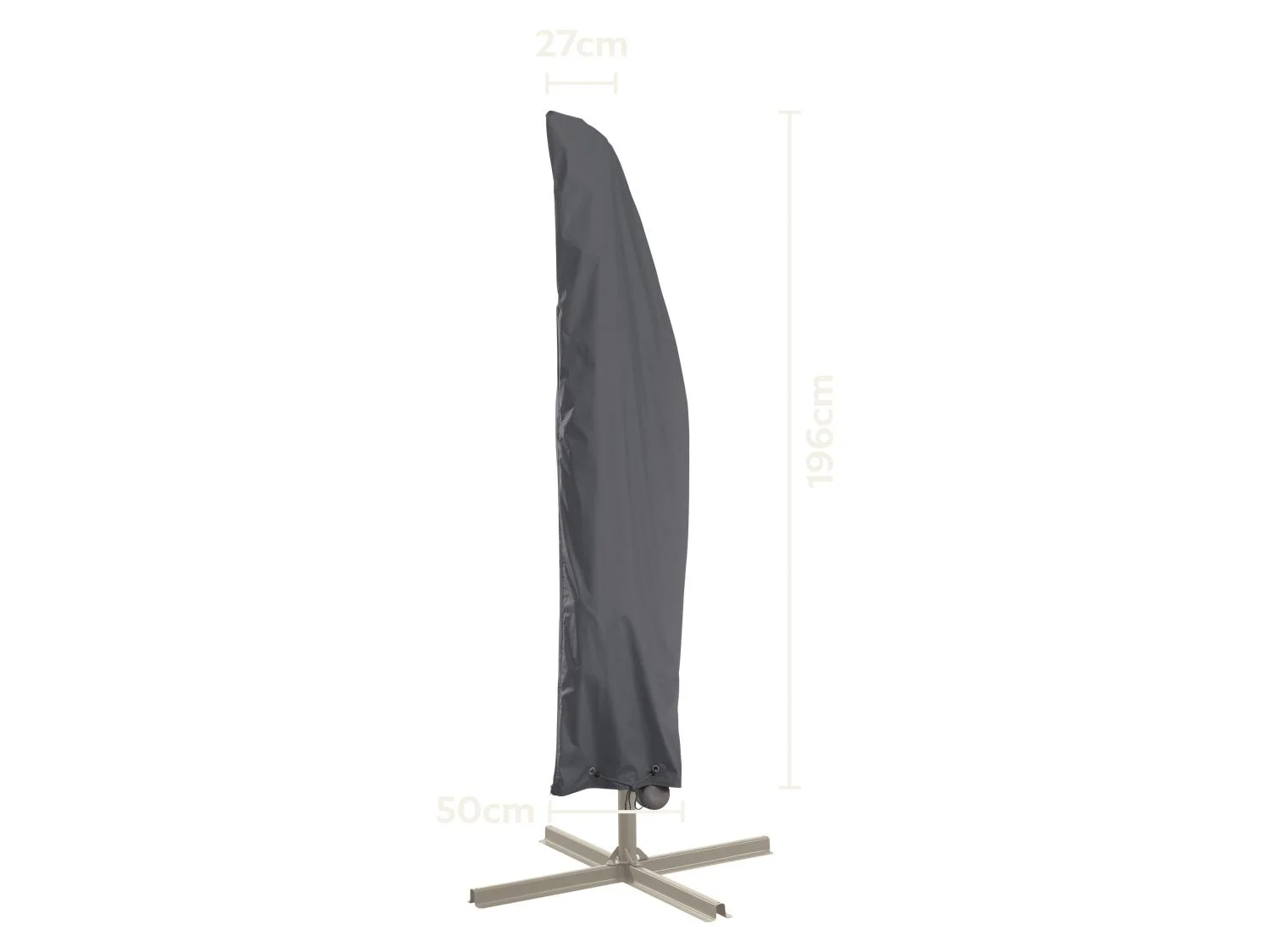 LIVARNO Housse de protection pour parasol ou Sac de rangement pour coussins