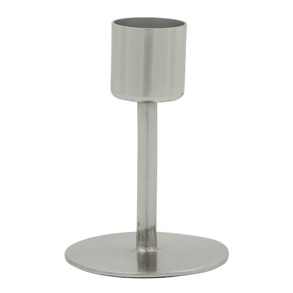 Anit lysestake 5x7 cm sølvfinish