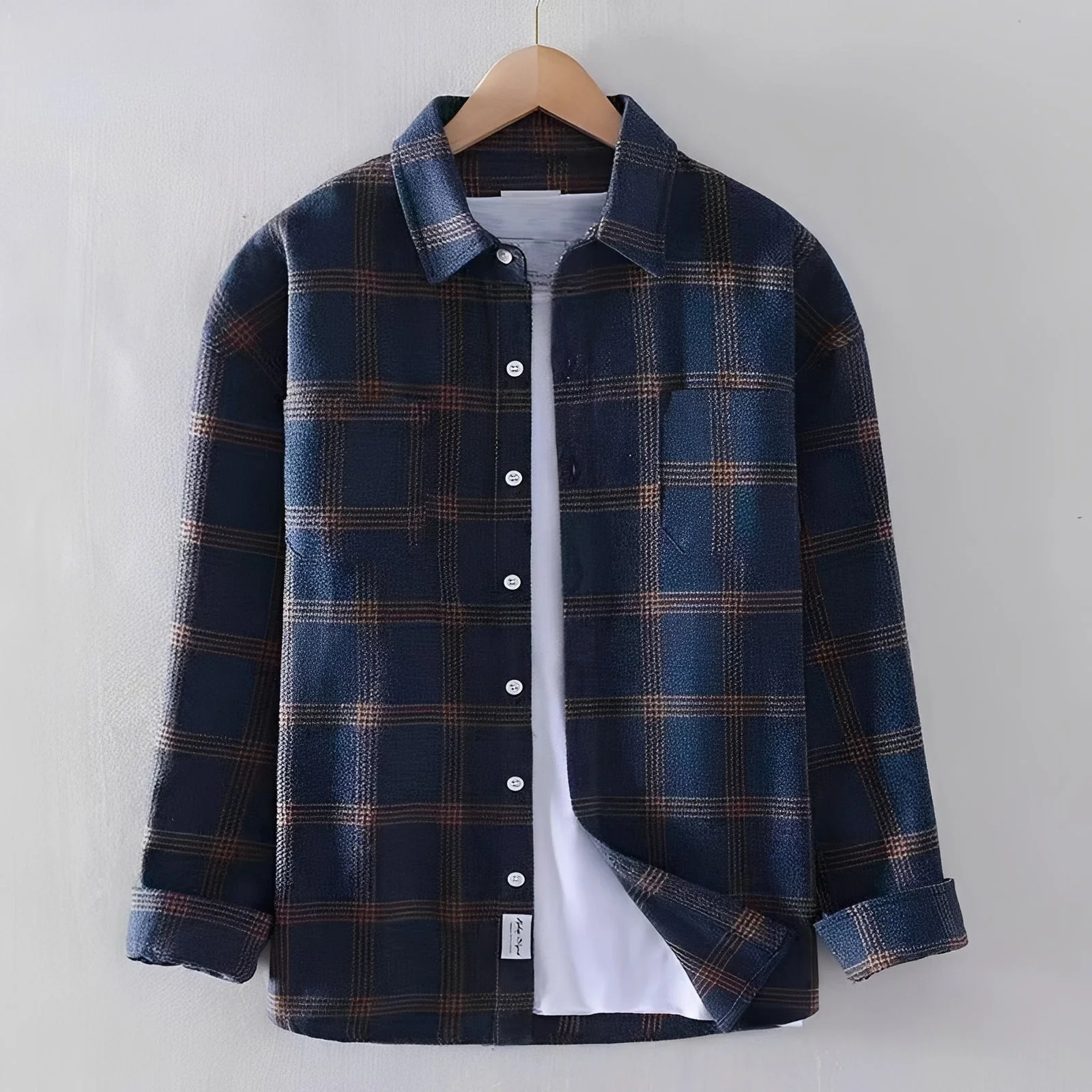 Daniel – Chemise à manches longues pour homme – style décontracté et élégant
