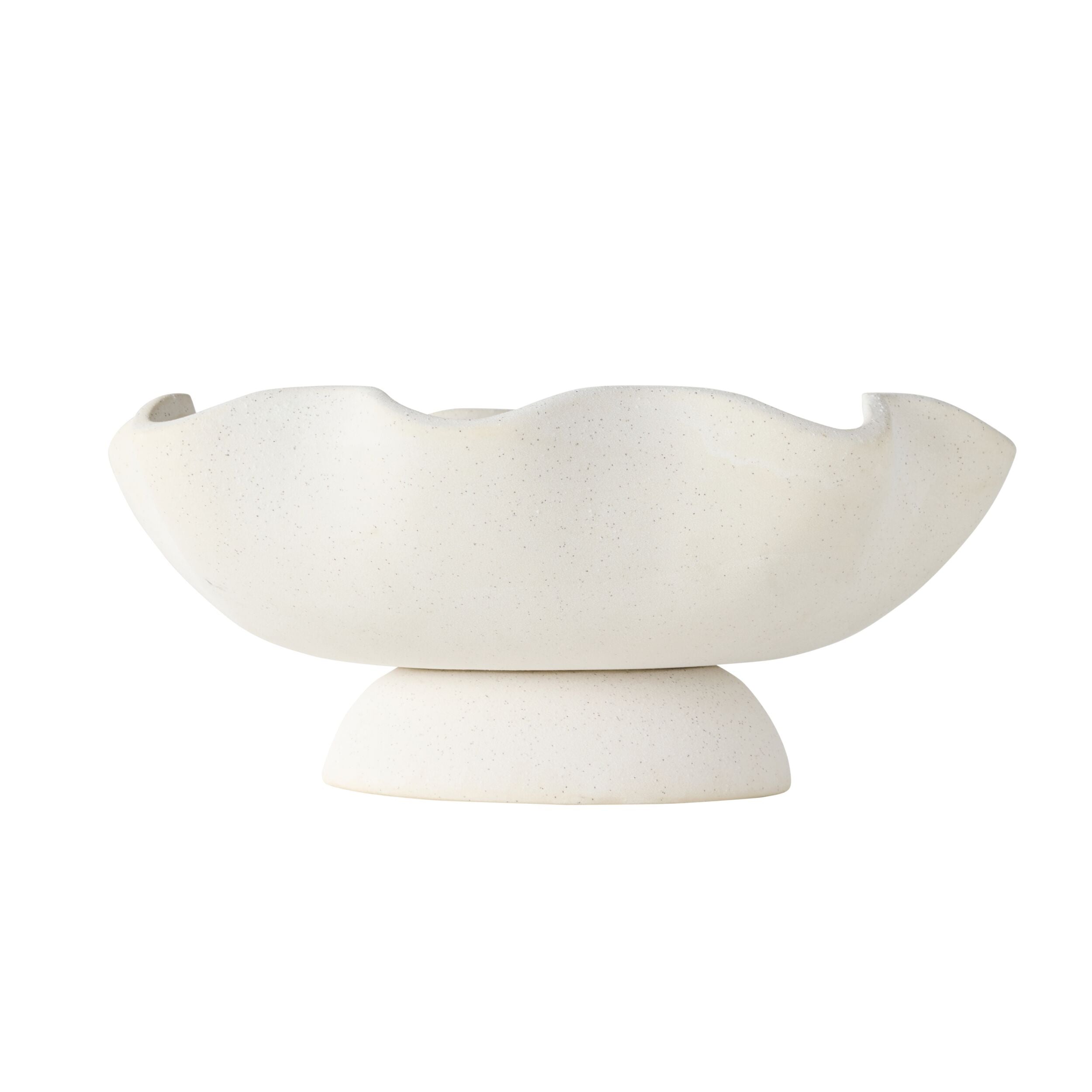 Tranquil Wavy Pedestal Bowl