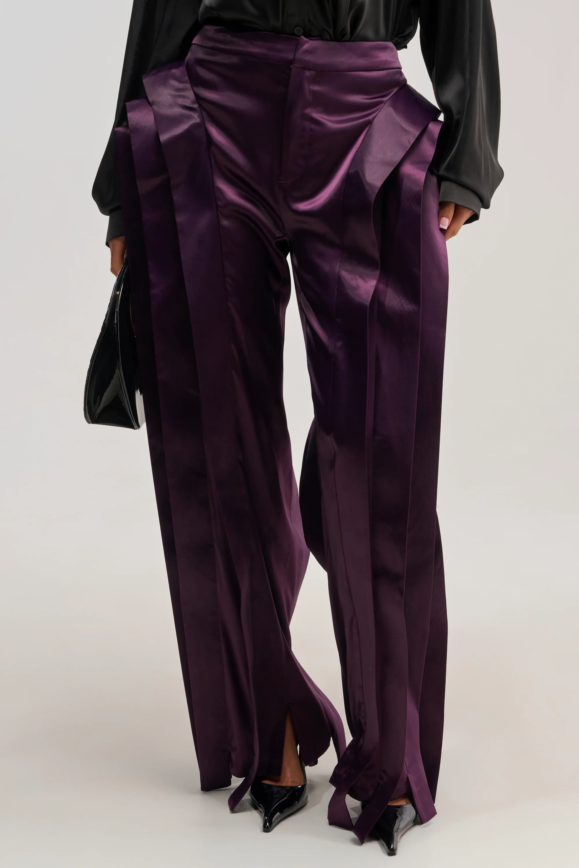 INFINITY TROUSER IN PLUM - Akira Store