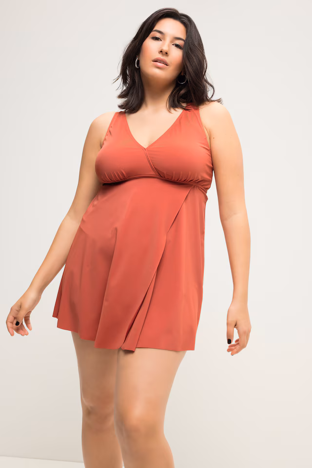 Wrap Look Tankini Top