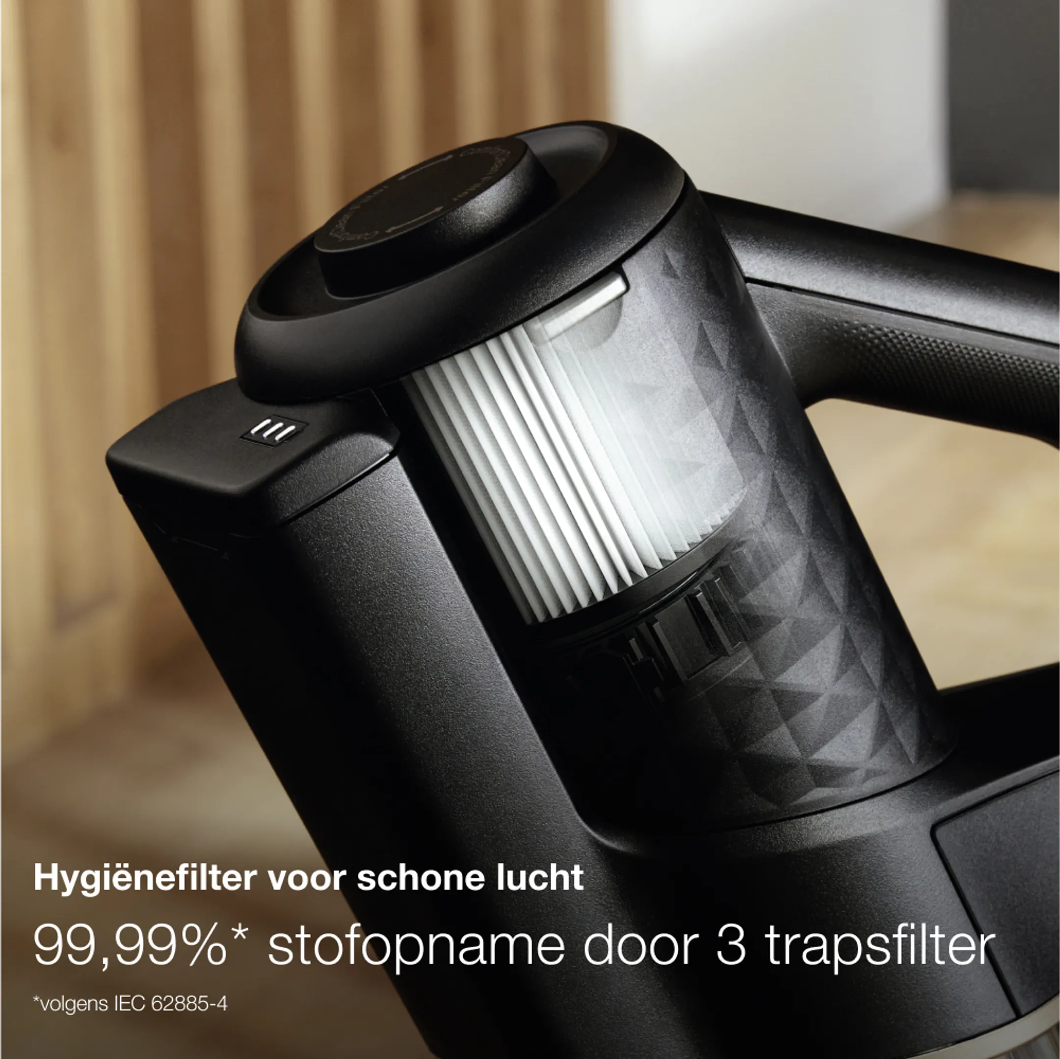 Miele Steelstofzuiger Duoflex HX1 Cat&dog - Zwart