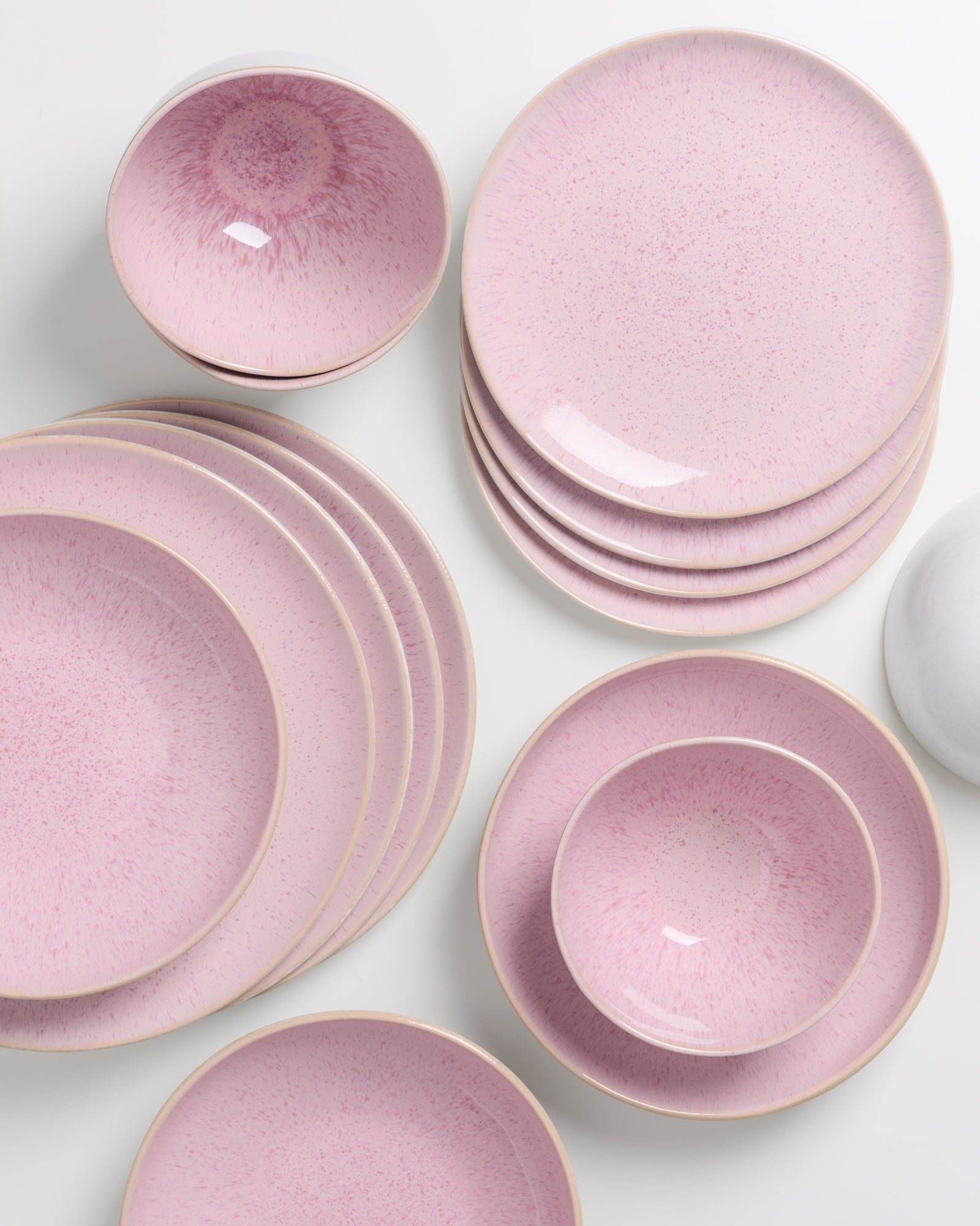AREIA - TABLEWARE SET CLASSIC ROSÉ 16 PIECES