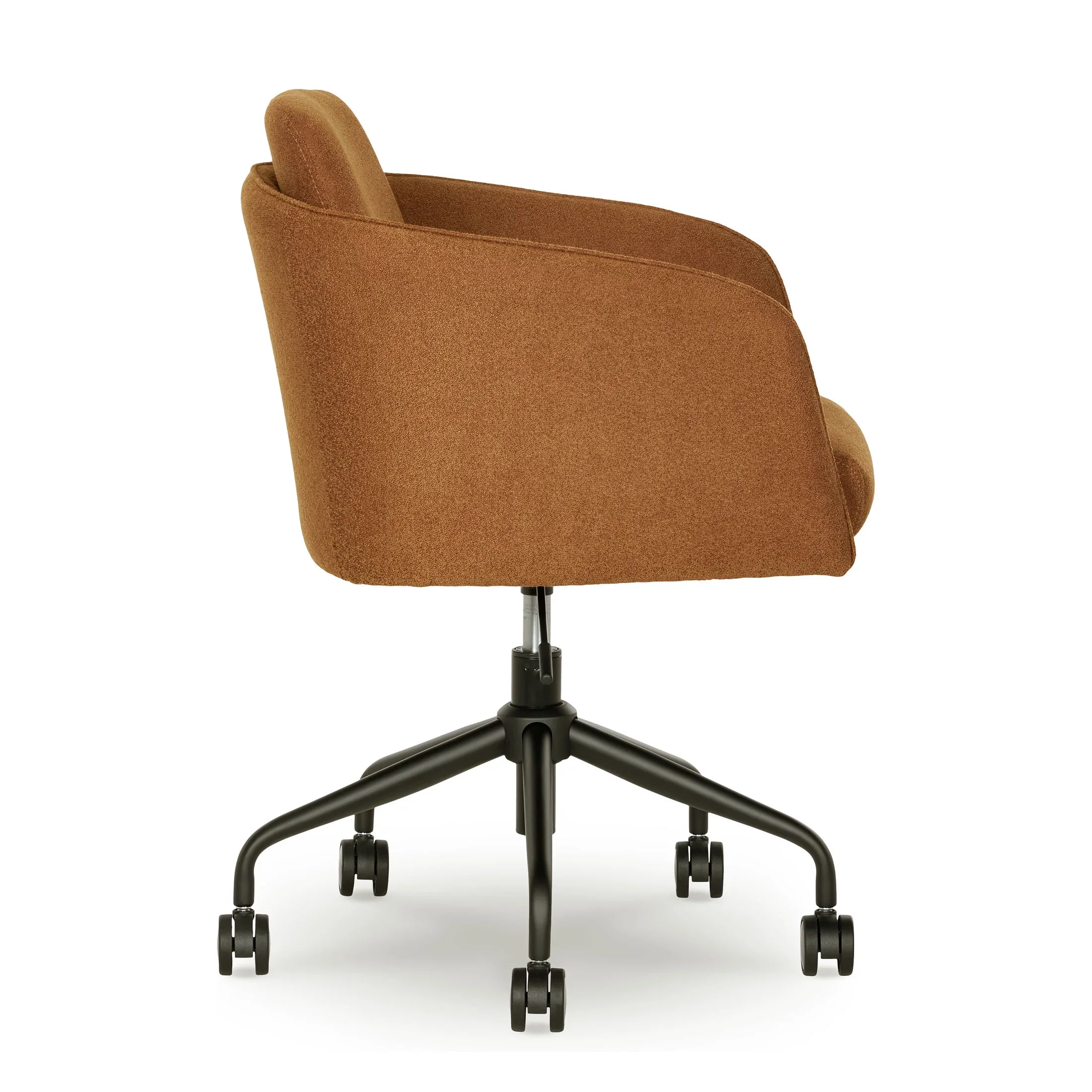 Better Homes & Gardens Juliet Office Chair, Ivory Boucle and Matte Black