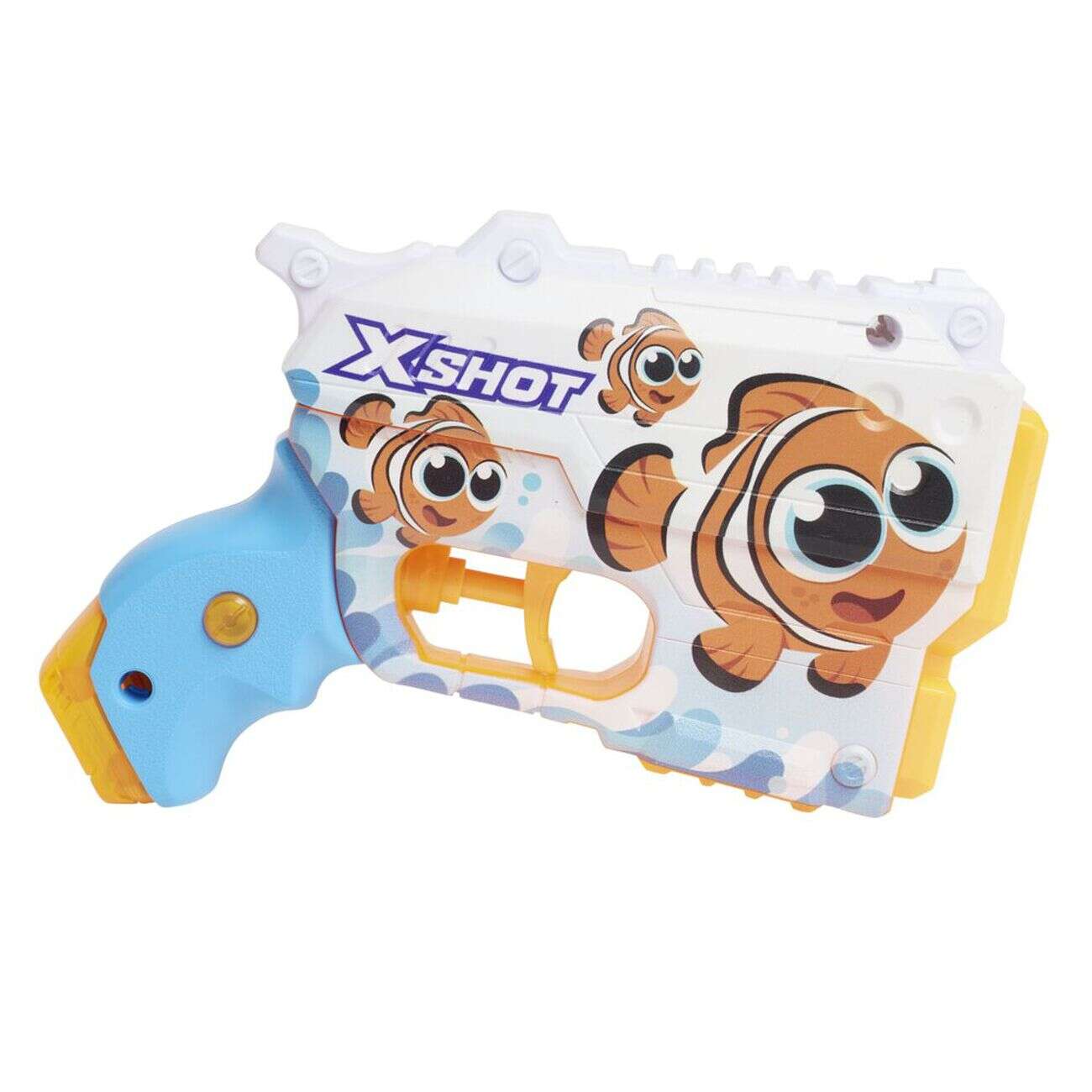 Pistolet à eau enfant remplissage rapide avec personnage 17x4,5xH13cm