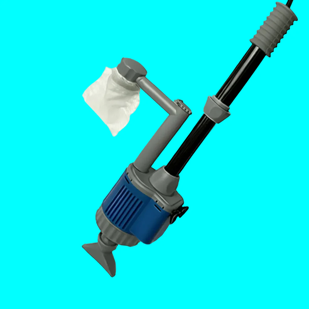 Electric Fish Tank Gravel Cleaner Aquarium Sand Vacuum Water Changer