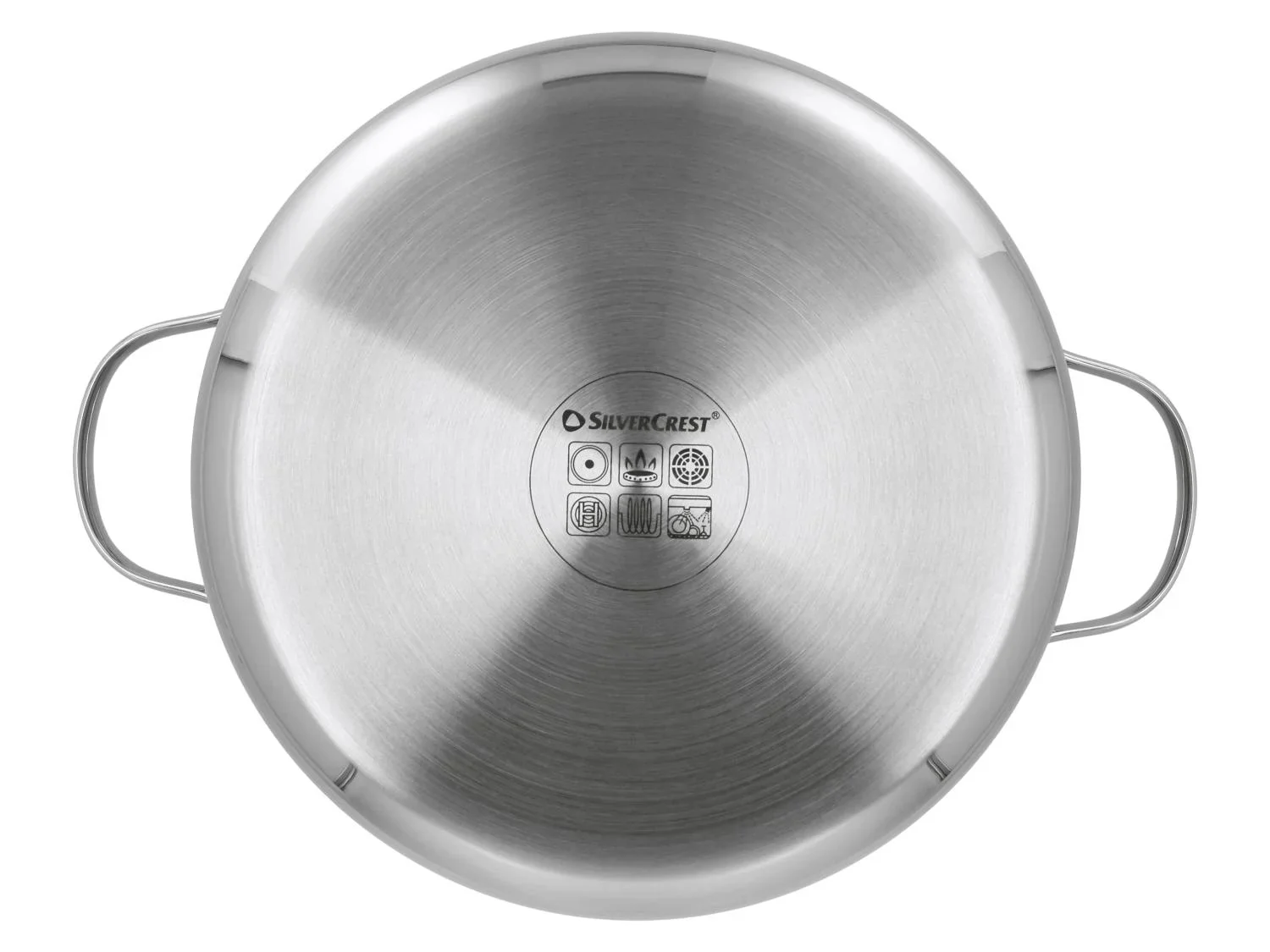 SILVERCREST Faitout premium en acier inoxydable,  24 cm